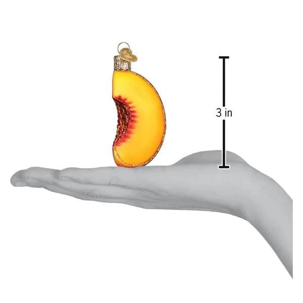 Peach Slice Ornament - Image 6