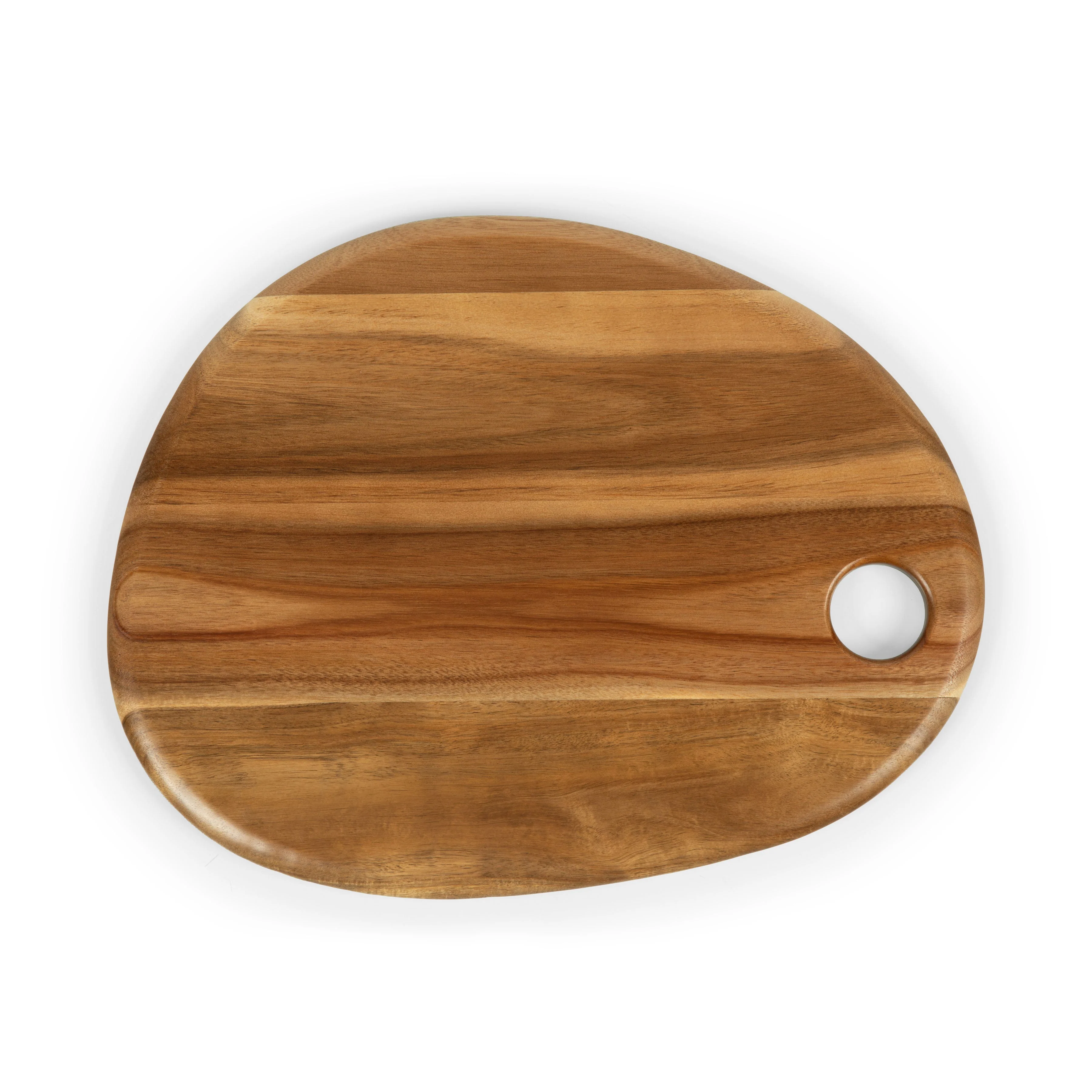 Pebble Shaped Acacia Serving Board 18" x 15" - Image 7