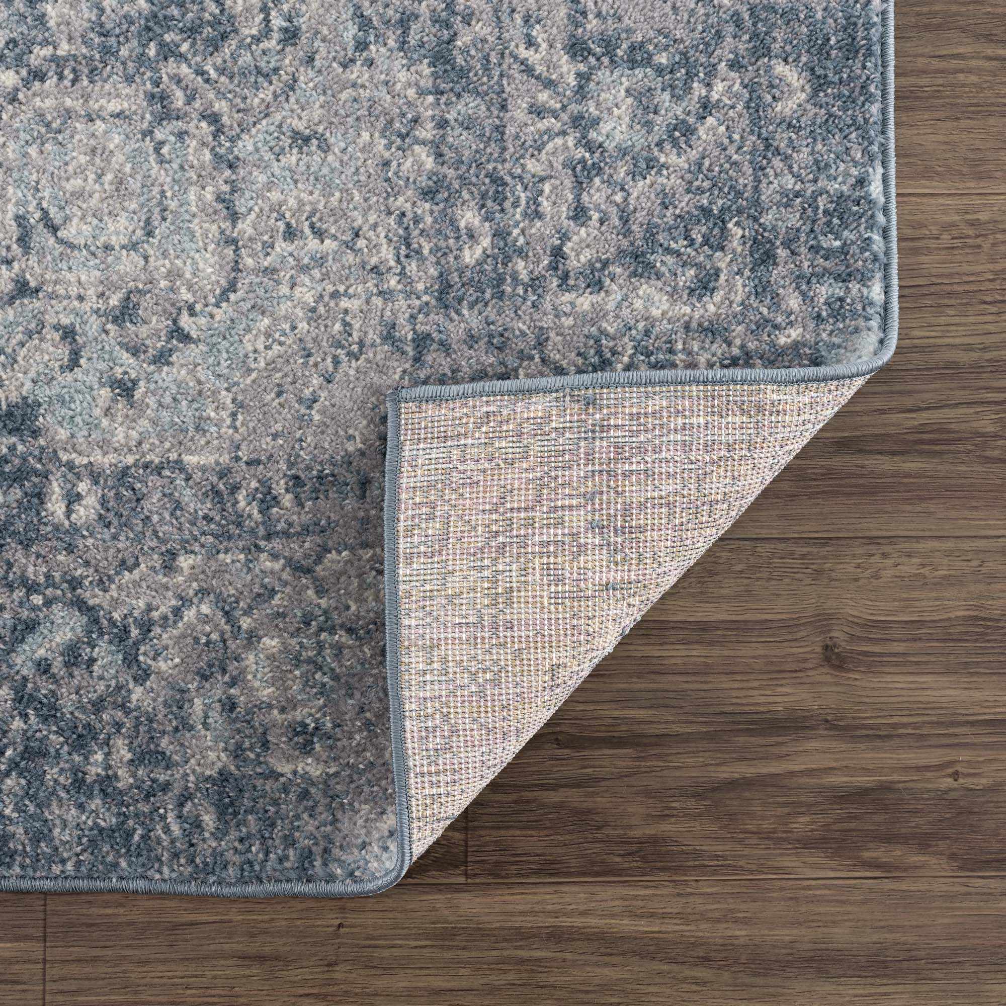 Peeta Blue Medallion Area Rug - Image 4