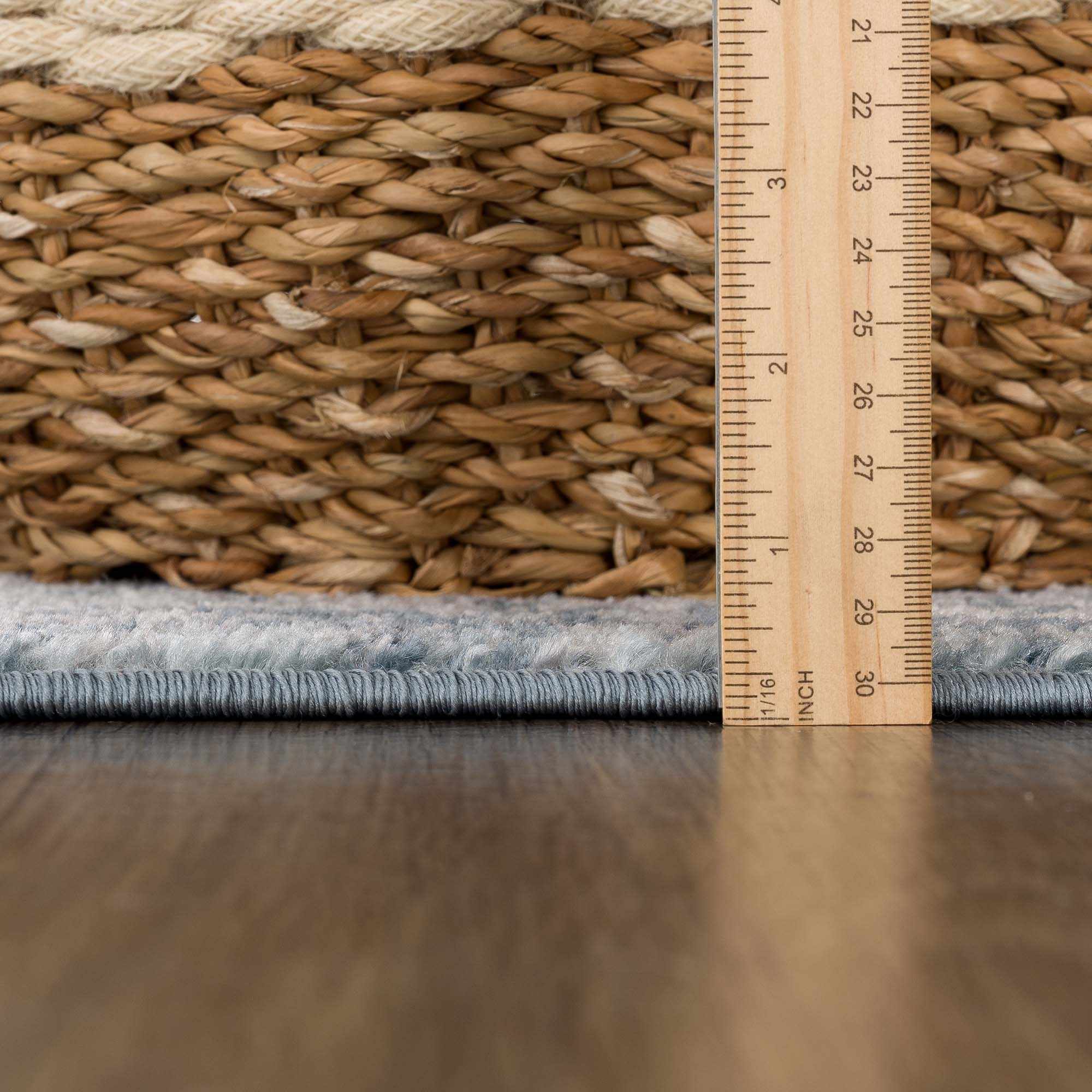 Peeta Blue Medallion Area Rug - Image 8