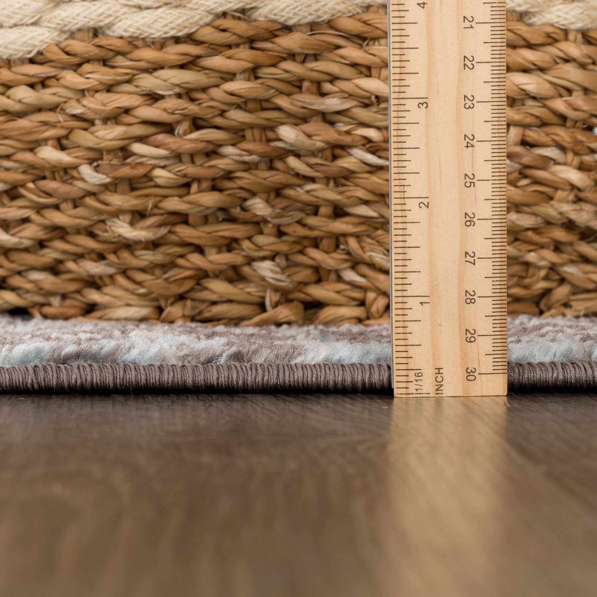 Peeta Dark Brown Medallion Area Rug - Image 8