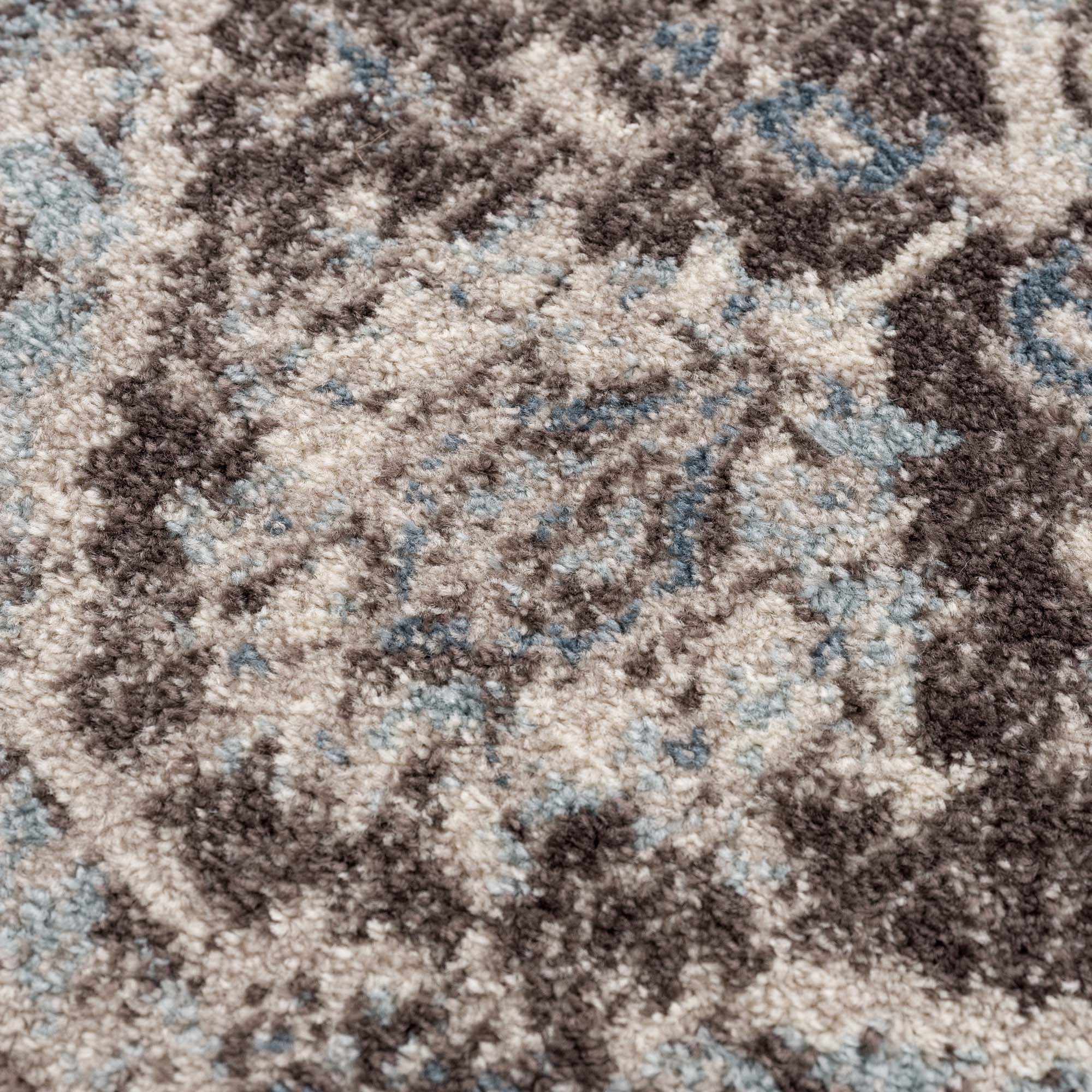 Peeta Dark Brown Medallion Area Rug - Image 9