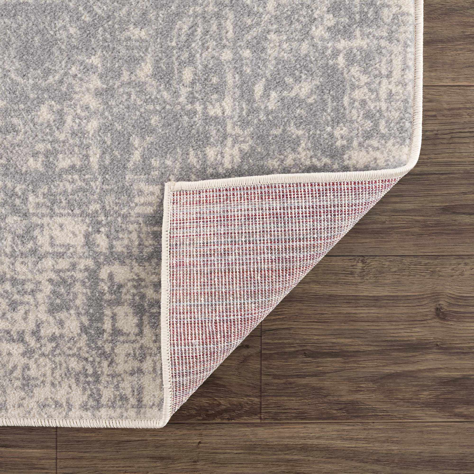 Peeta Gray Medallion Area Rug - Image 4