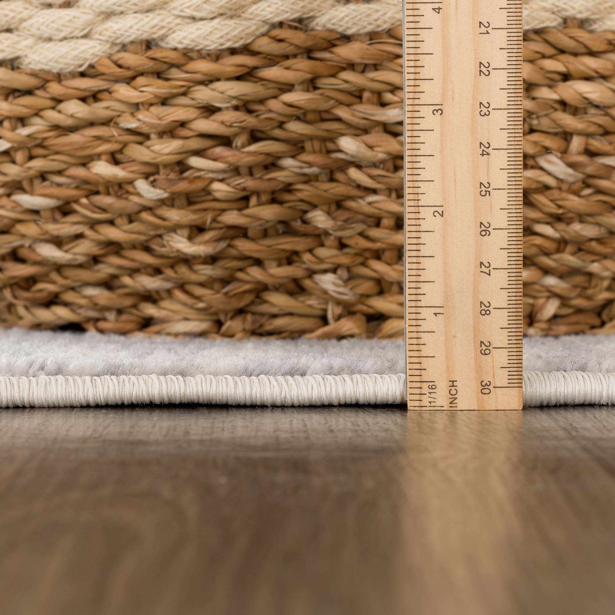 Peeta Gray Medallion Area Rug - Image 8