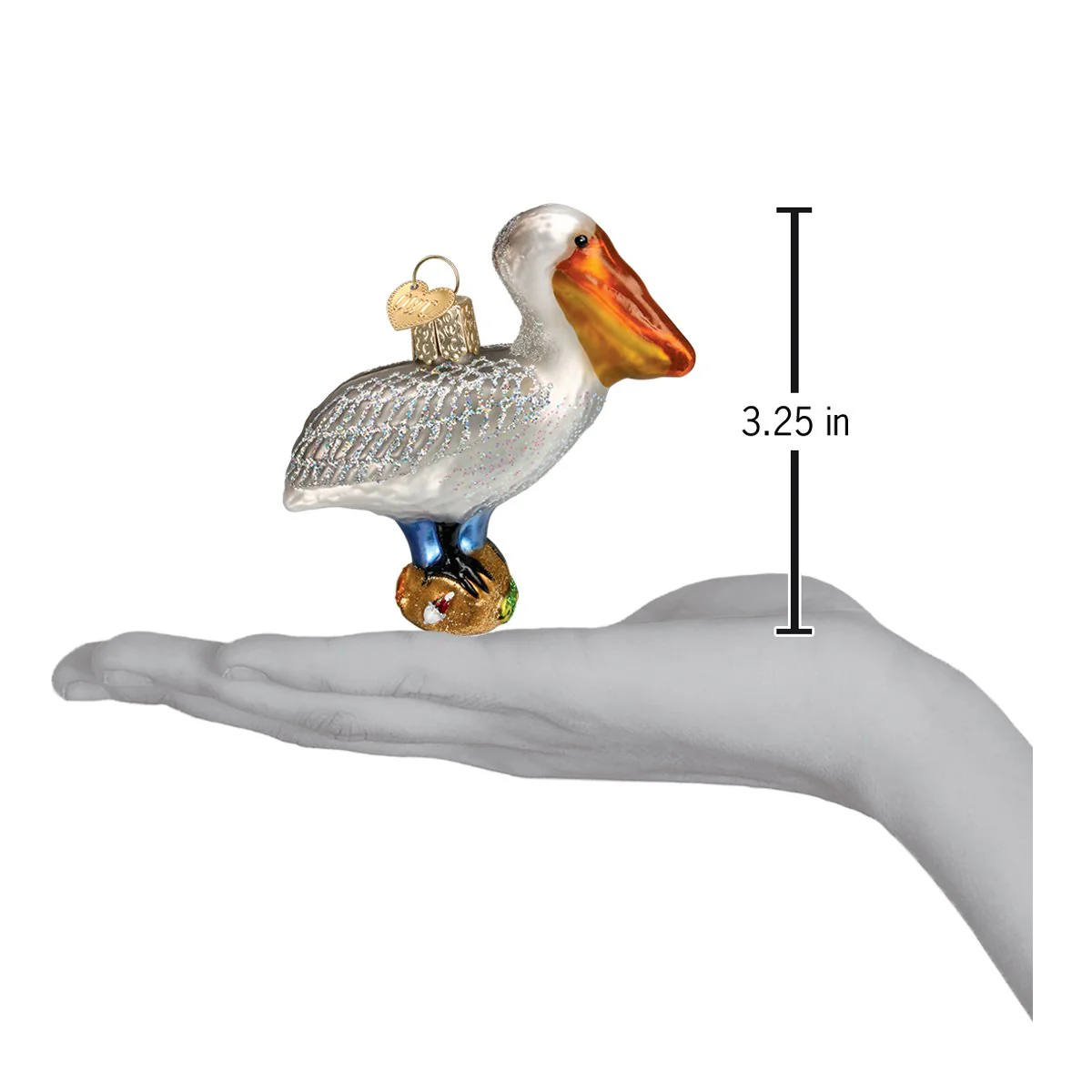 Pelican Ornament by Old World Christmas - Image 4