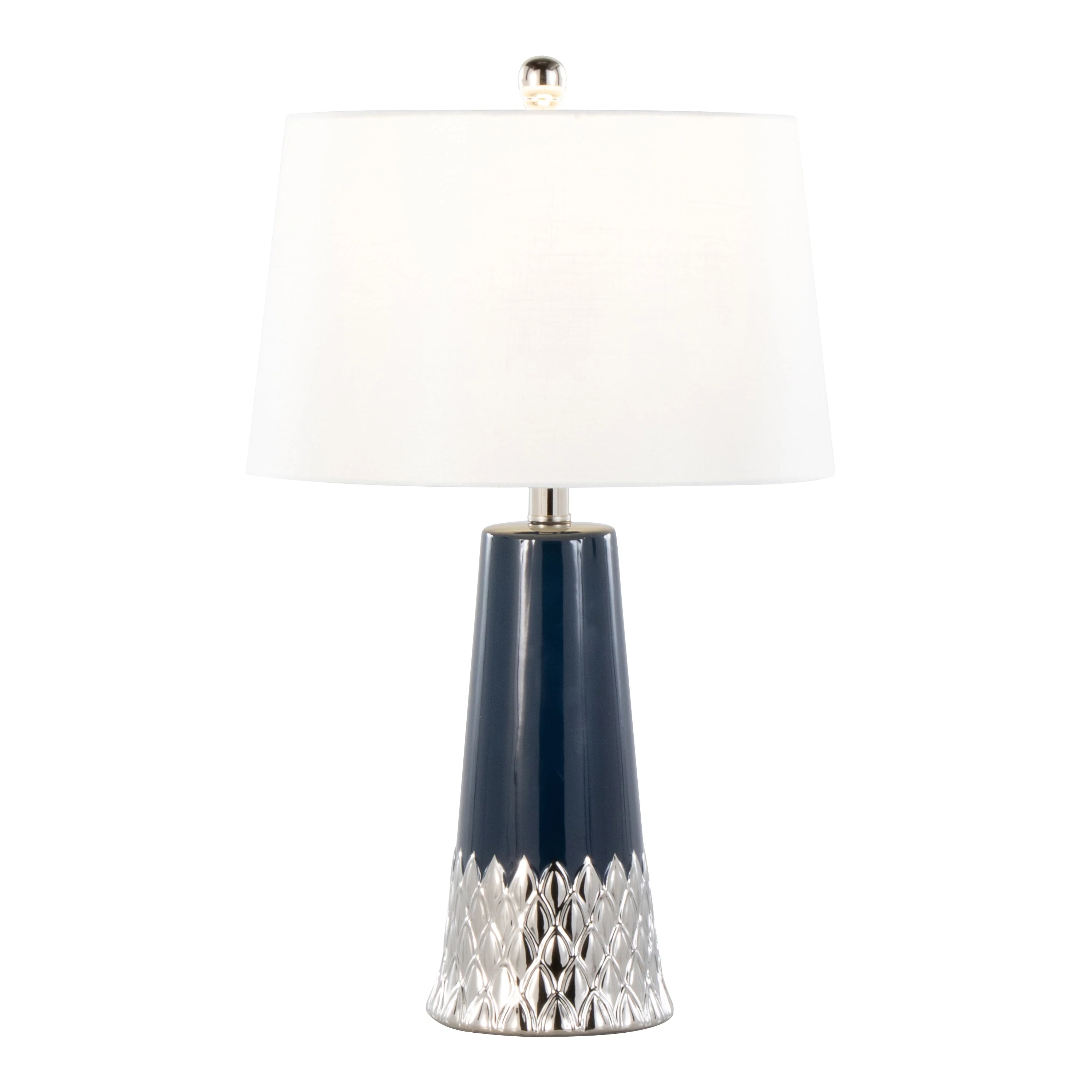 Penelope 22" Contemporary Ceramic Table Lamp - Image 2