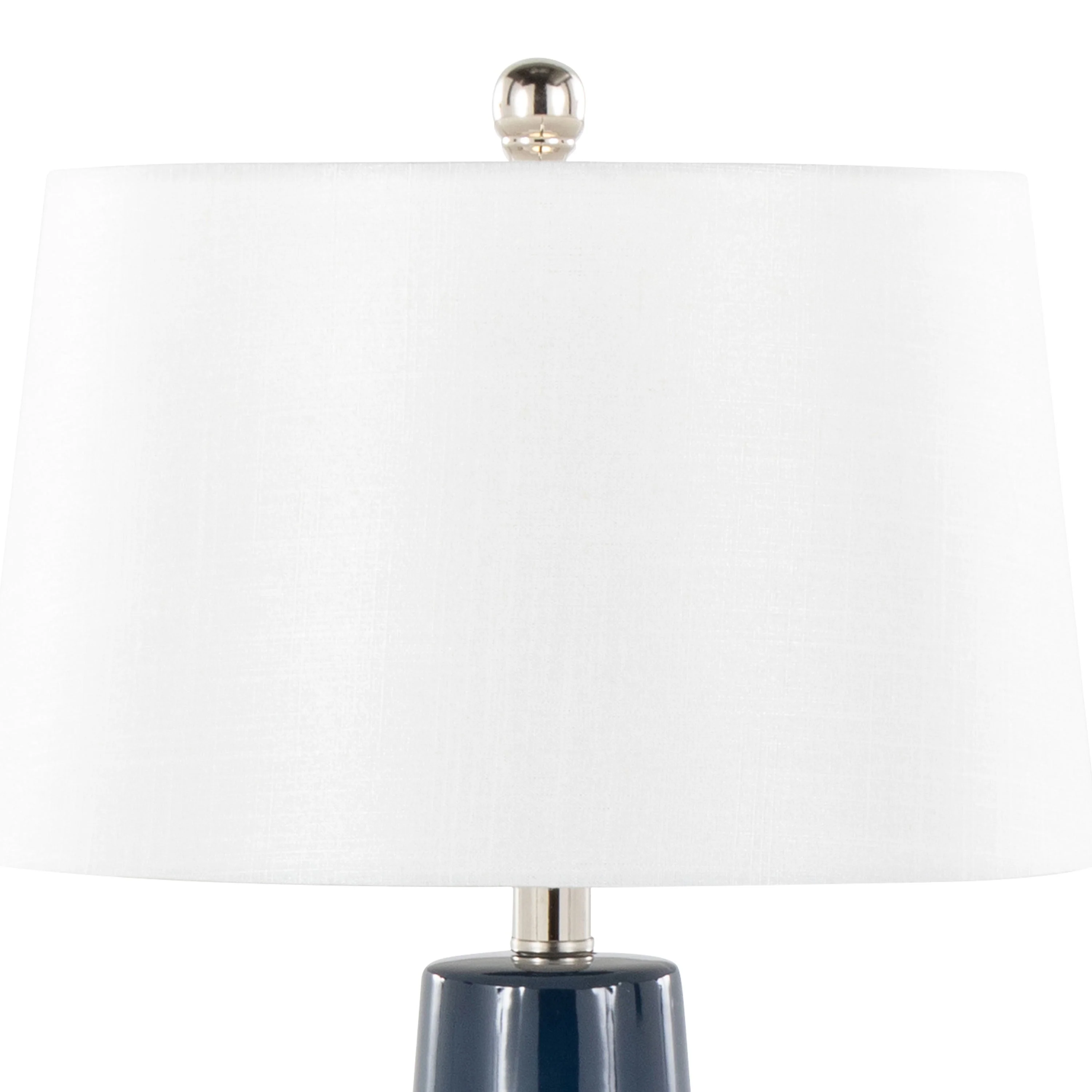 Penelope 22" Contemporary Ceramic Table Lamp - Image 3