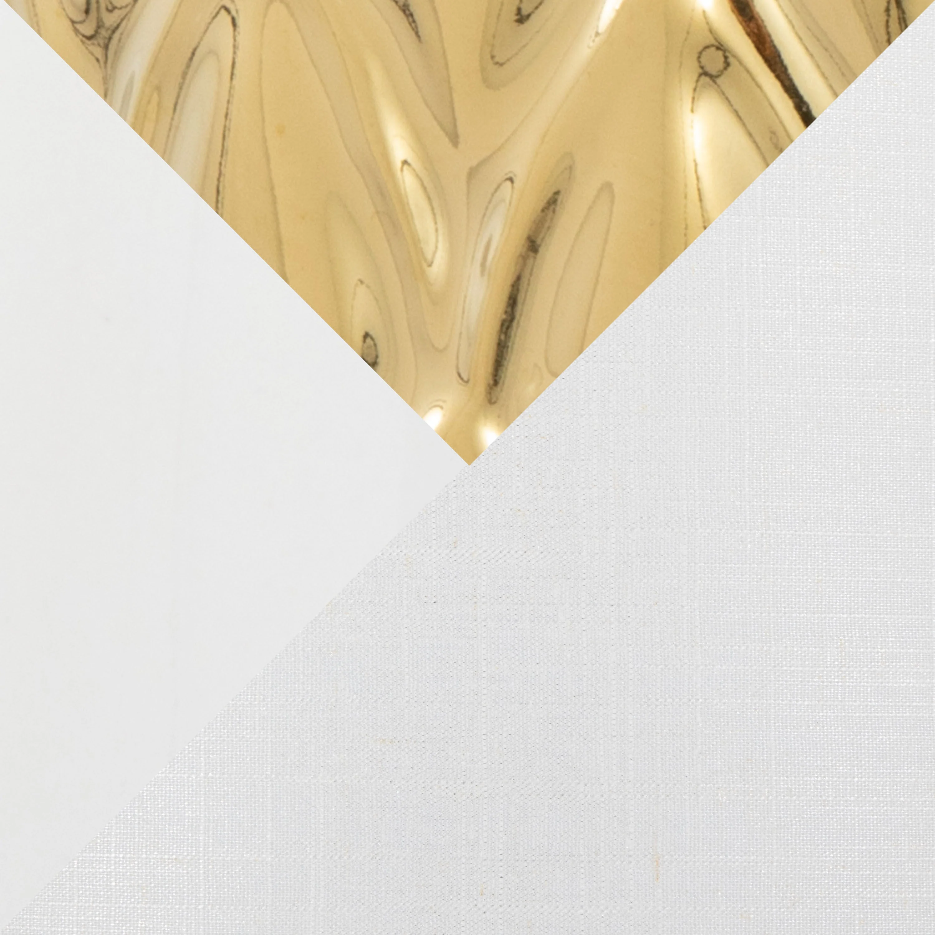 Penelope 22' Contemporary Ceramic Table Lamp with White & Gold Ceramic Body and White Shade - Image 5