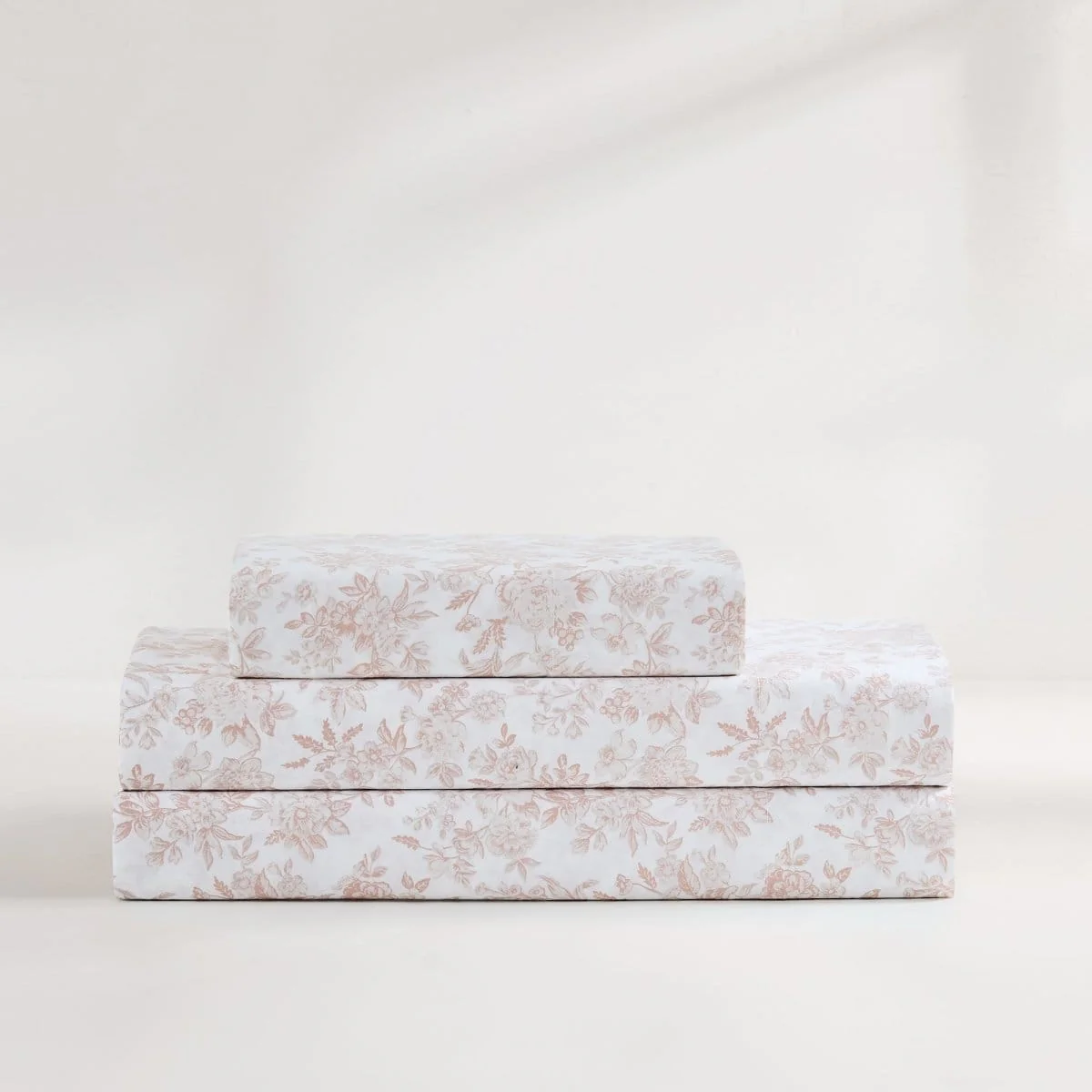 Peony Toile Cotton Sheet Set - Image 5