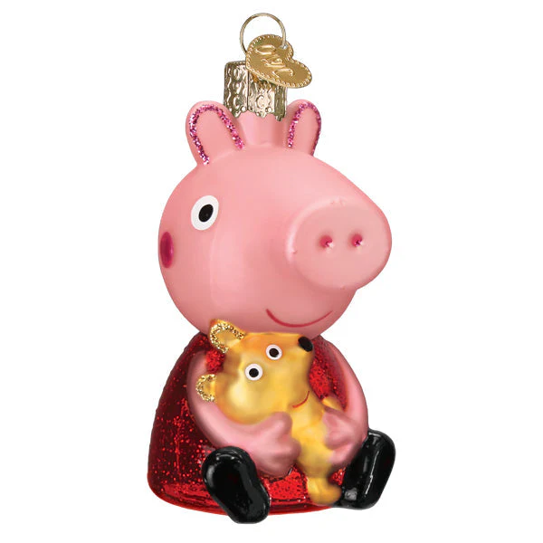 Peppa Pig With Teddy Ornament - Image 3