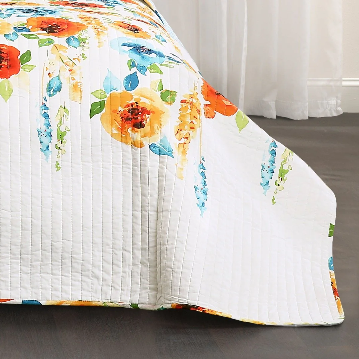 Percy Bloom Quilt 3 Piece Set - Image 4