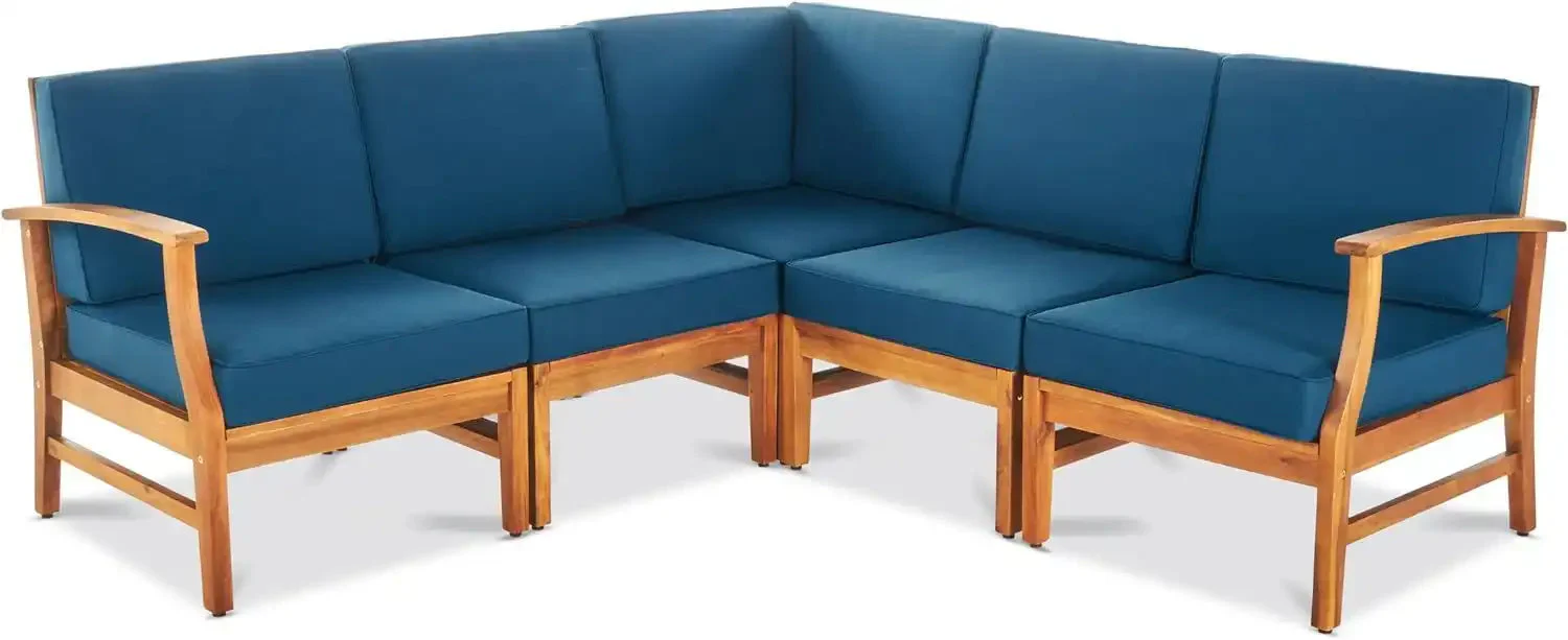 Perla - 5 Pieces Sofa Set - Image 7