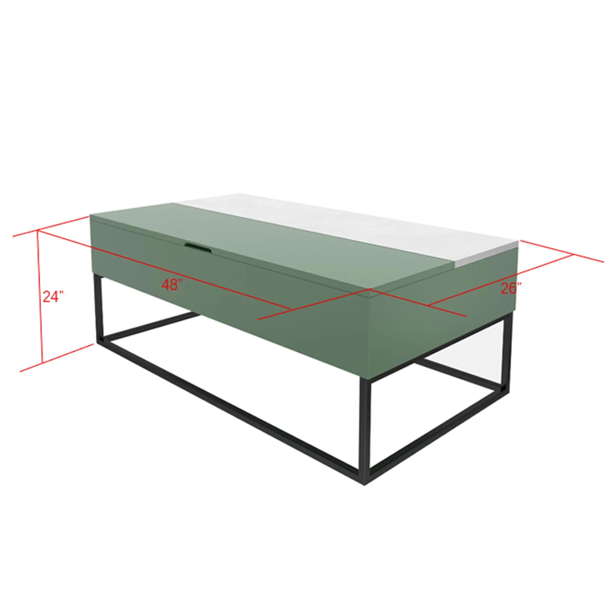 Perry - Lift-Top Coffee Table - Image 8