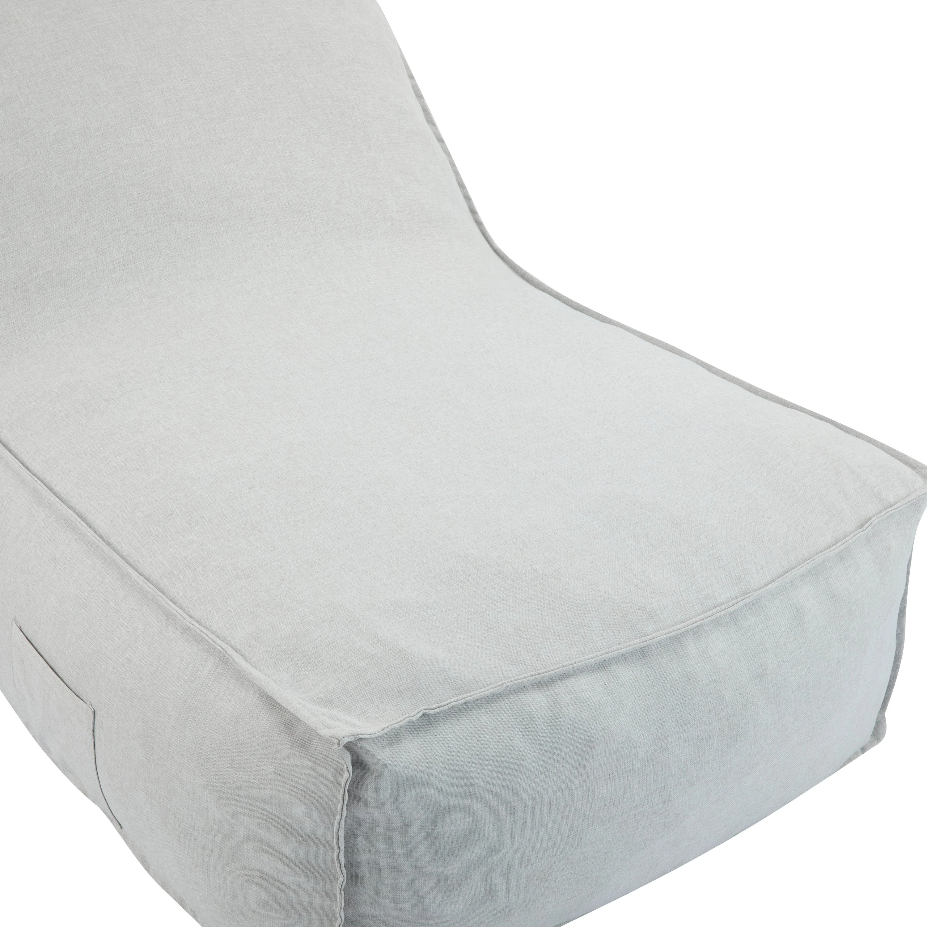 Perry Outdoor Bean Bag Lounge Chair Set of 2 - Image 11