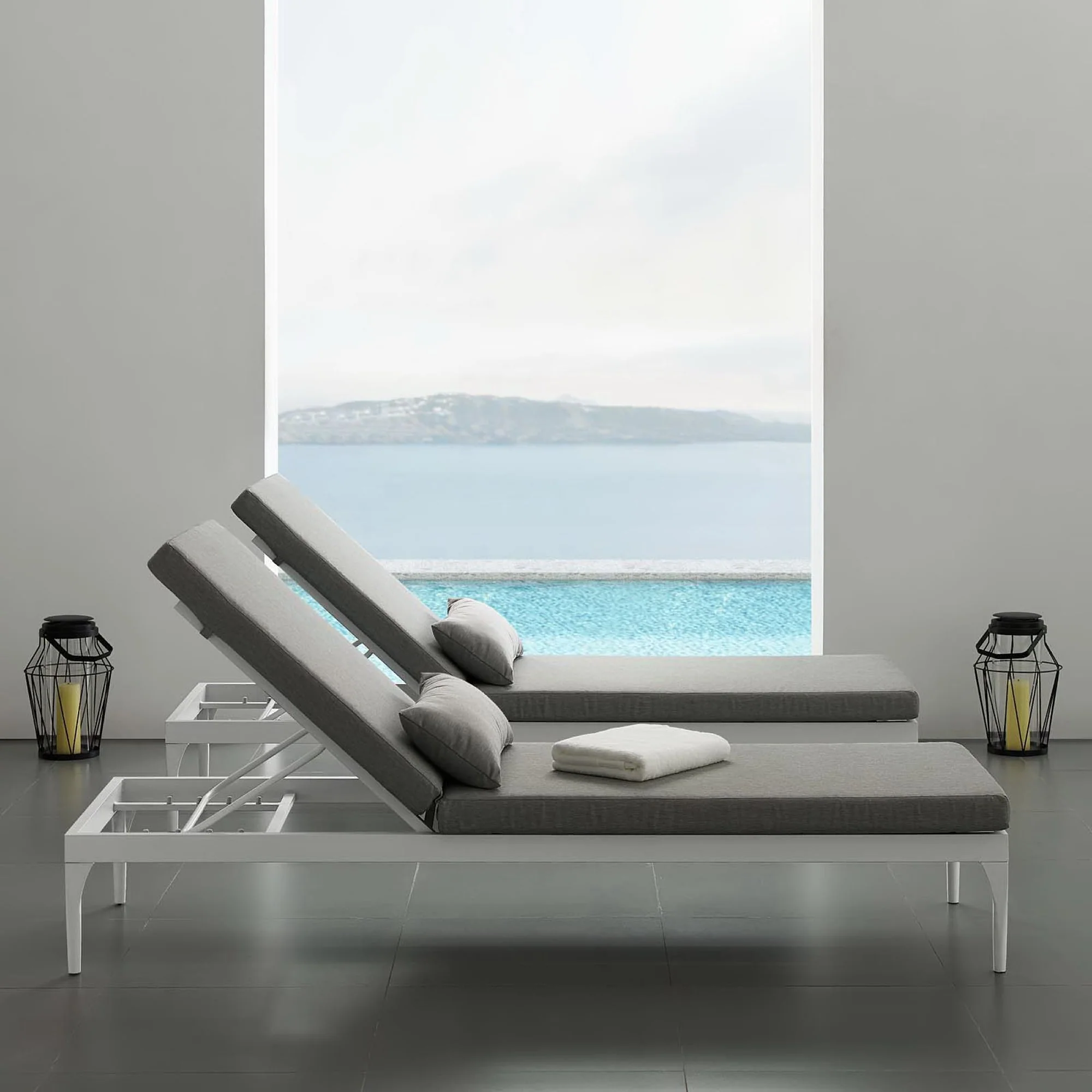 Perspective Cushion Outdoor Patio Chaise Lounge Chair by Modway - Image 7