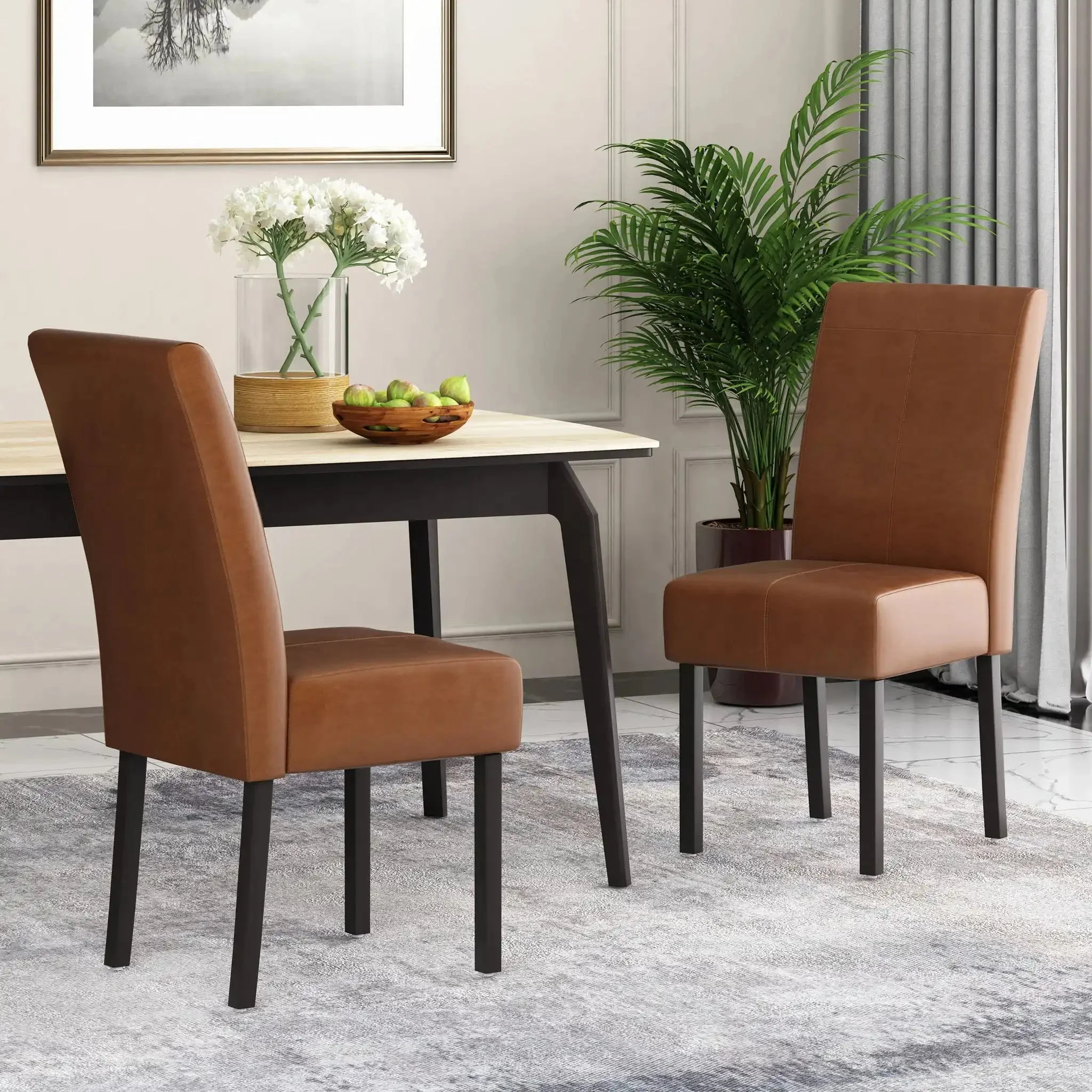 Pertica - Dining Upholstered Armless Chairs (Set of 2) - Image 7