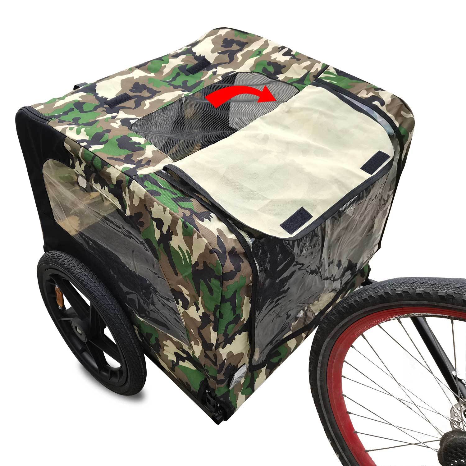 Pet Bike Trailer Dog Cart for Bicycle Suitable for Small and Medium Pets - Image 6