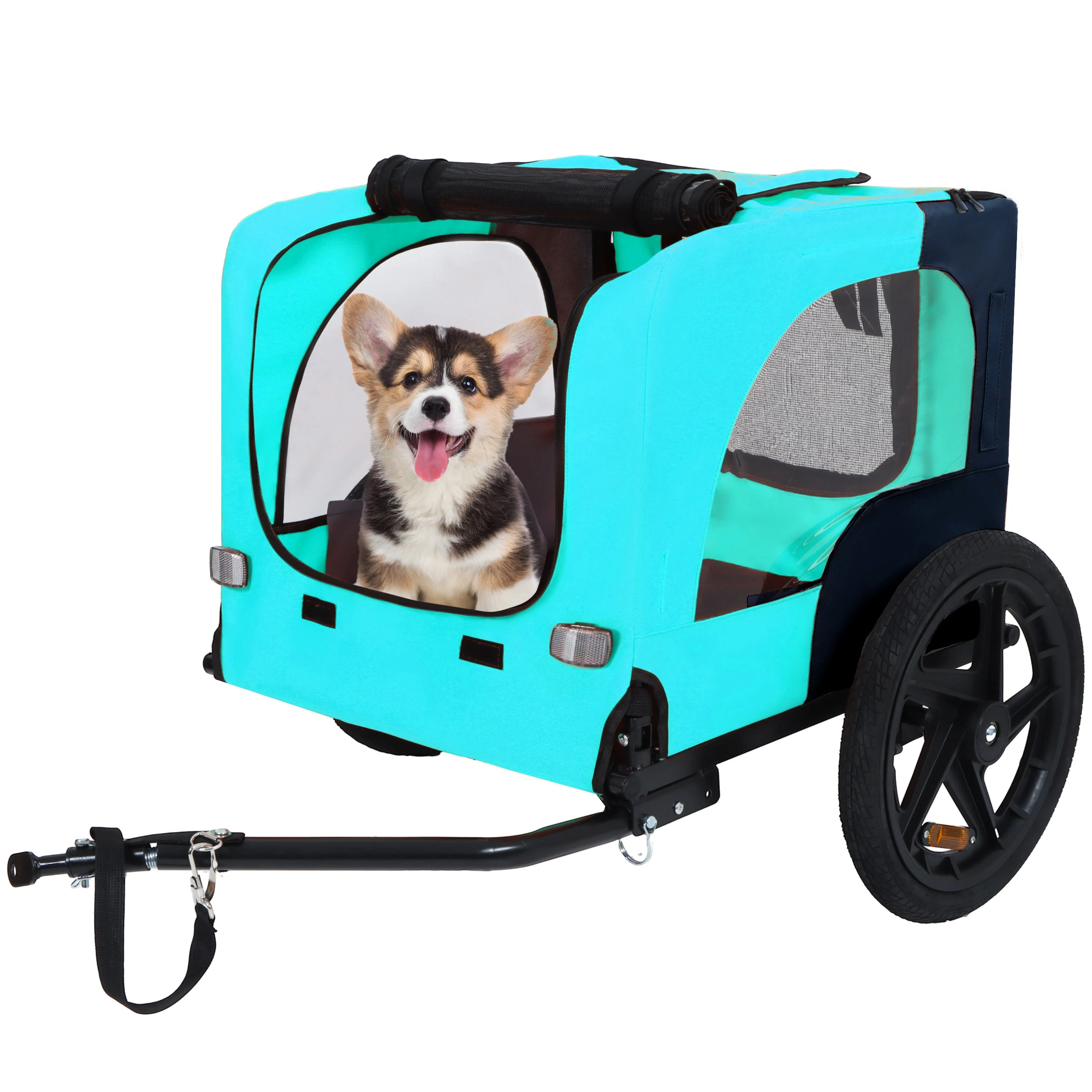 Pet Bike Trailer Dog Cart for Bicycle Suitable for Small and Medium Pets - Image 3