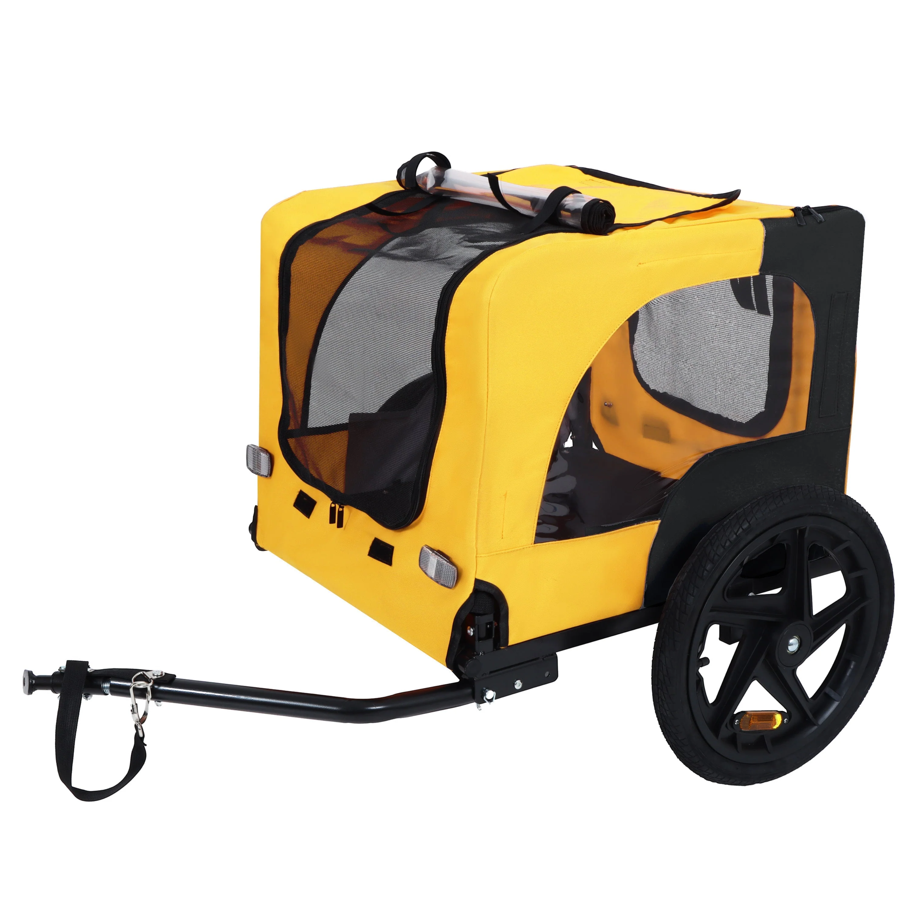 Pet Bike Trailer Dog Cart for Medium Dogs up to 66 lbs - Image 8