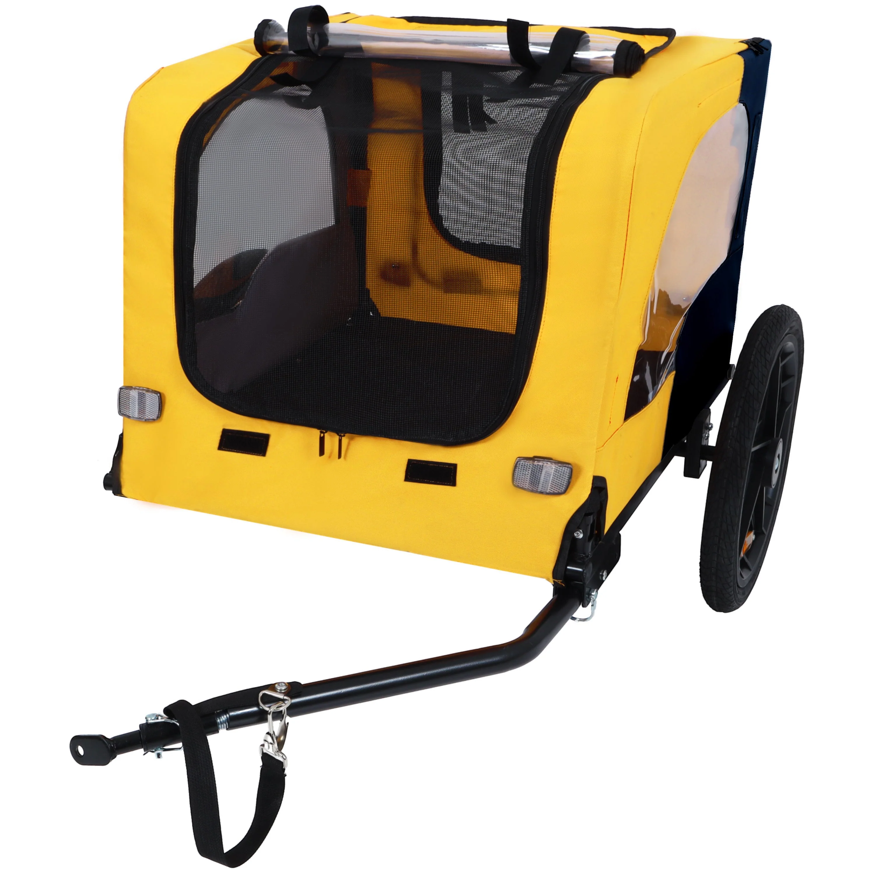 Pet Bike Trailer Dog Cart for Medium Dogs up to 66 lbs - Image 9