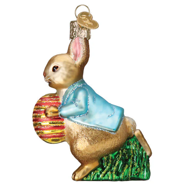 Peter Rabbit With Easter Egg Ornament - Image 4