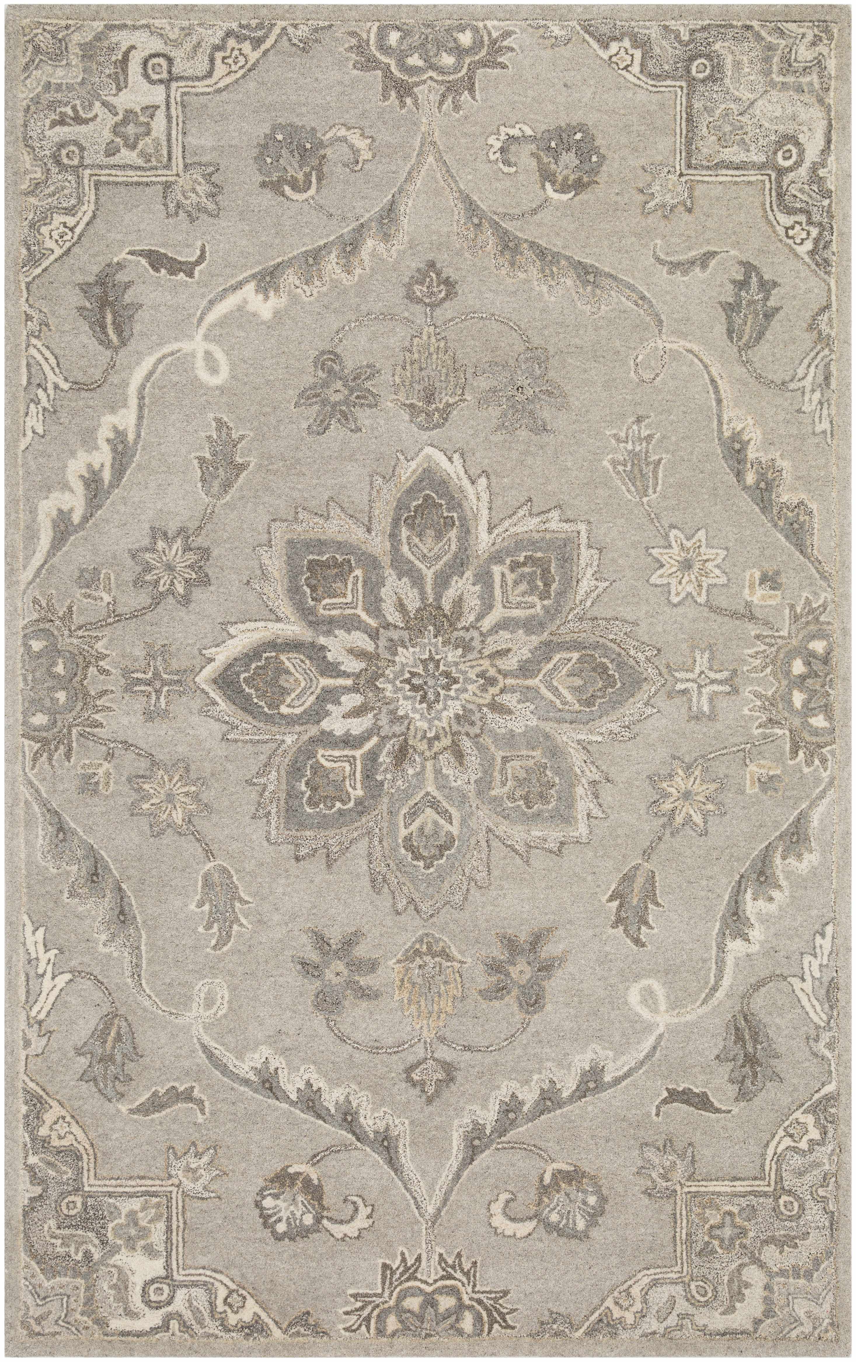 Peterstown Beige Wool Rug - Image 11