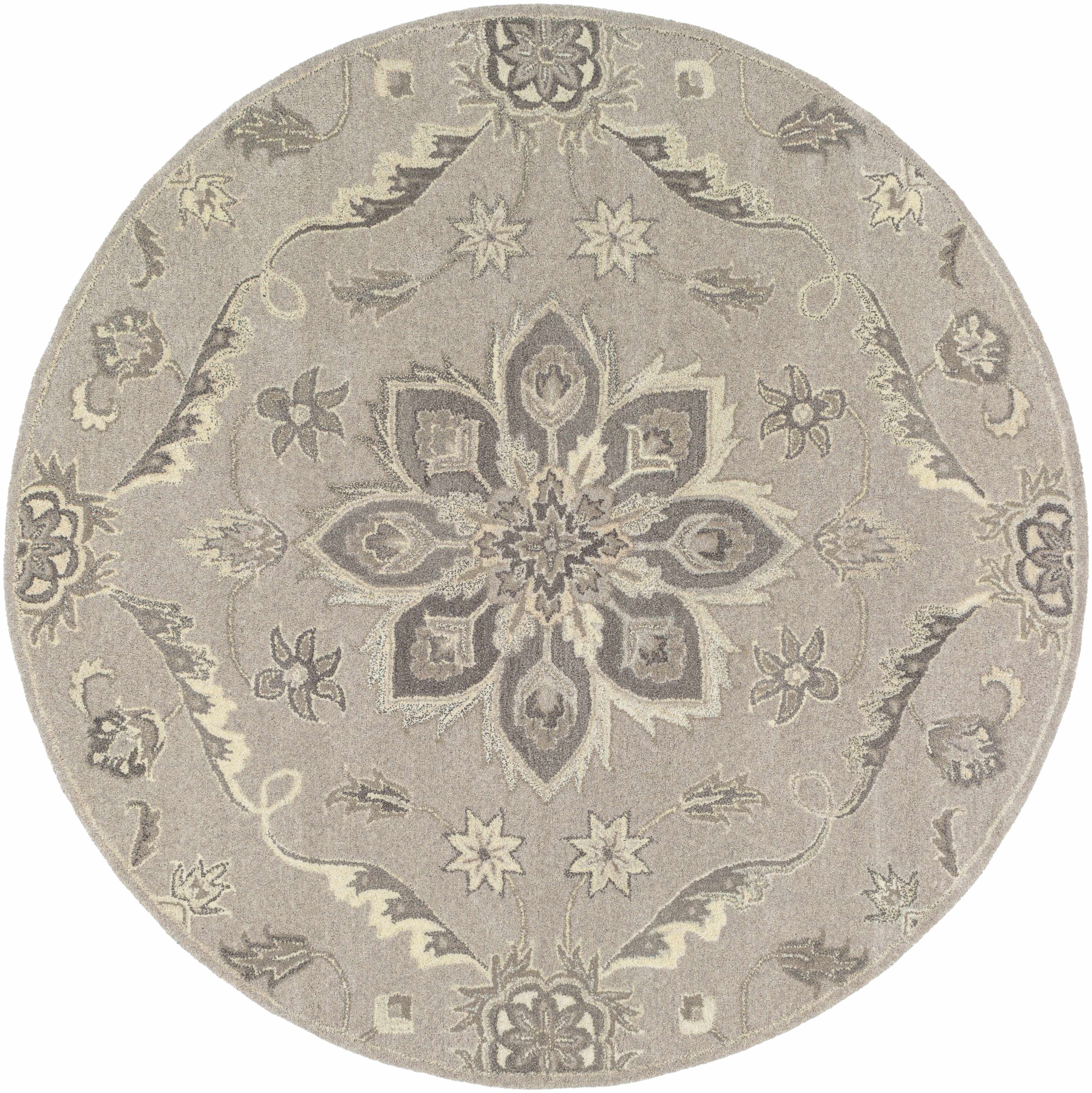 Peterstown Beige Wool Rug - Image 12