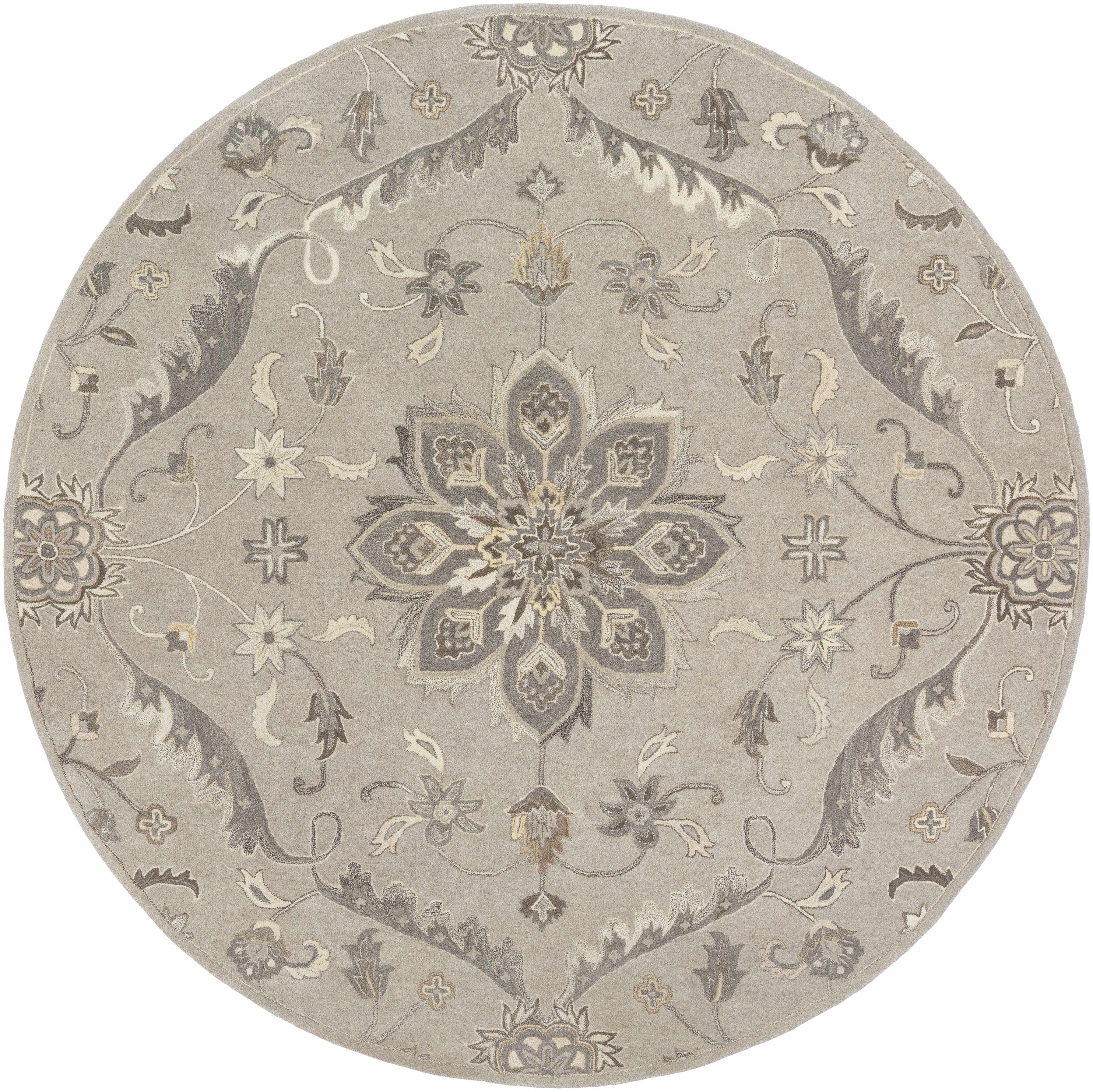Peterstown Beige Wool Rug - Image 13
