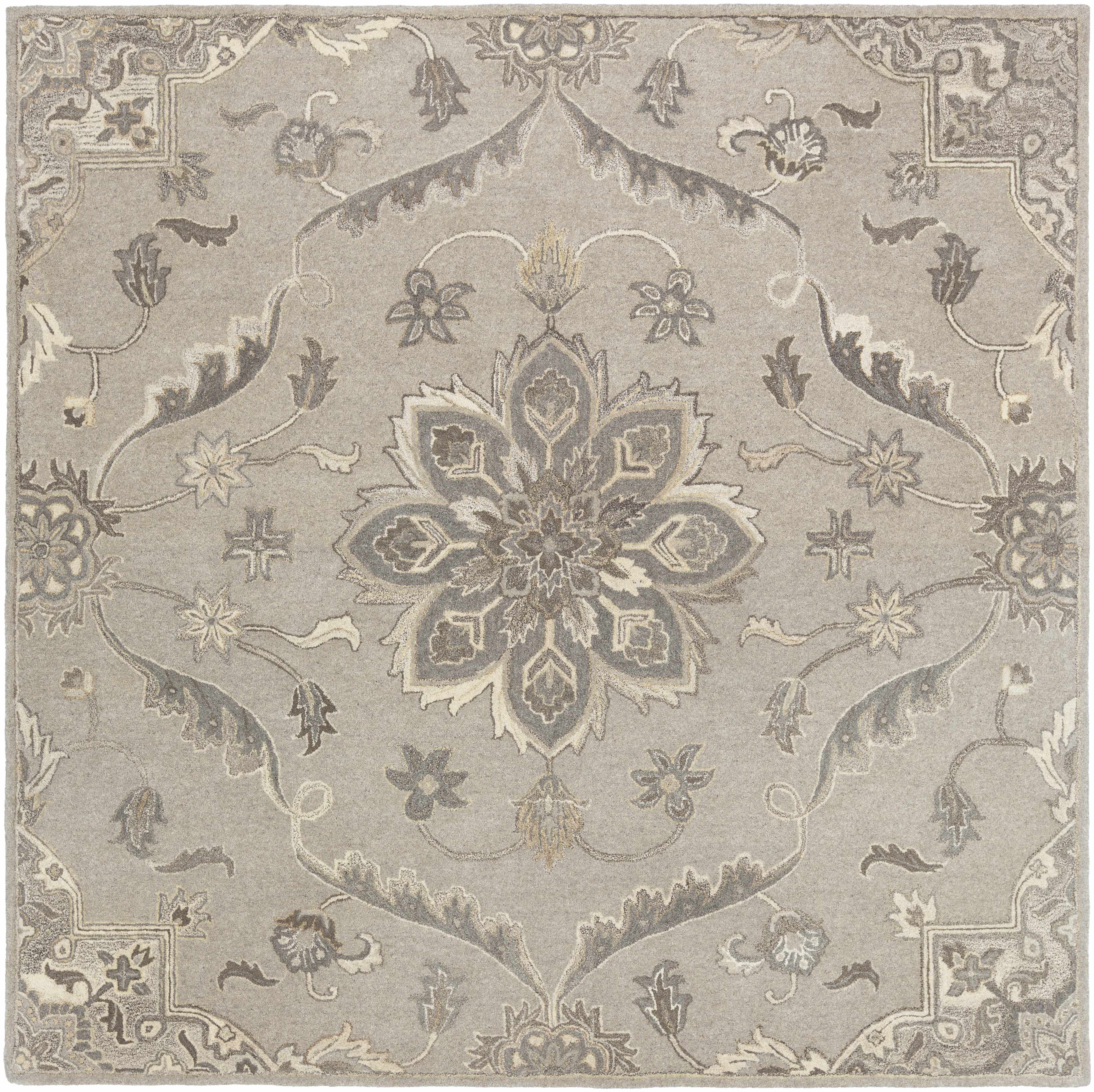 Peterstown Beige Wool Rug - Image 14