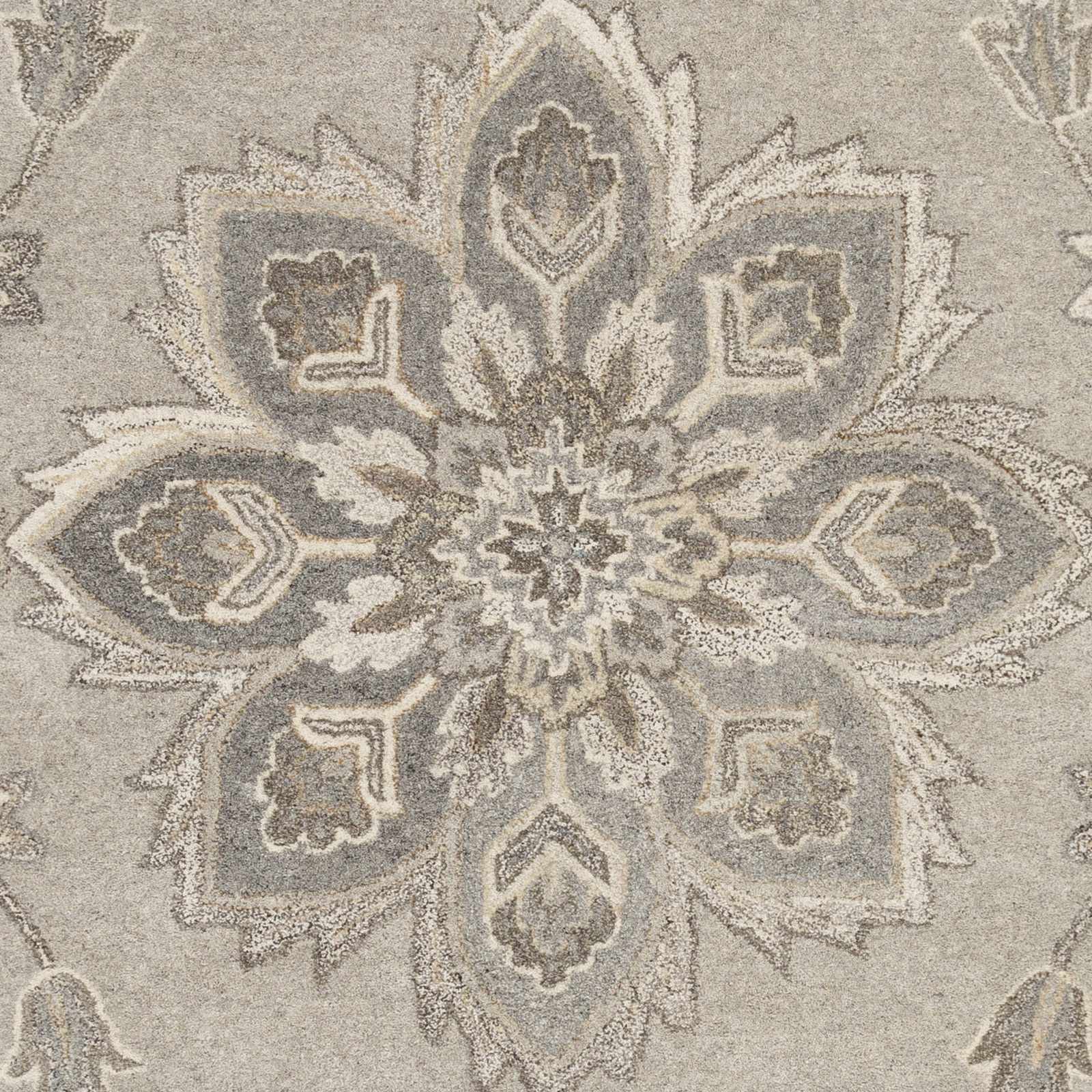 Peterstown Beige Wool Rug - Image 6