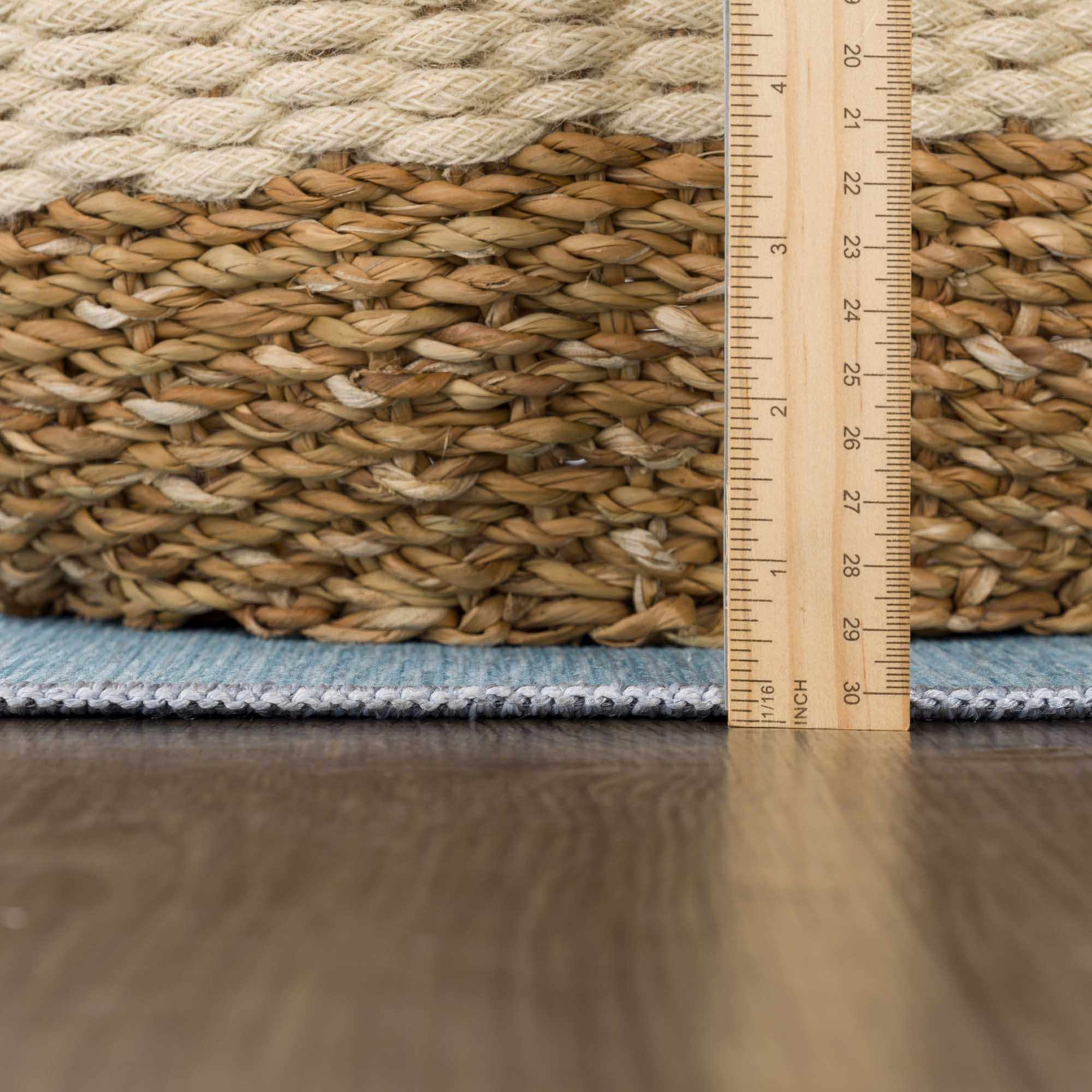 Petey Blue Animal Print Washable Kids Rug - Clearance - Image 7
