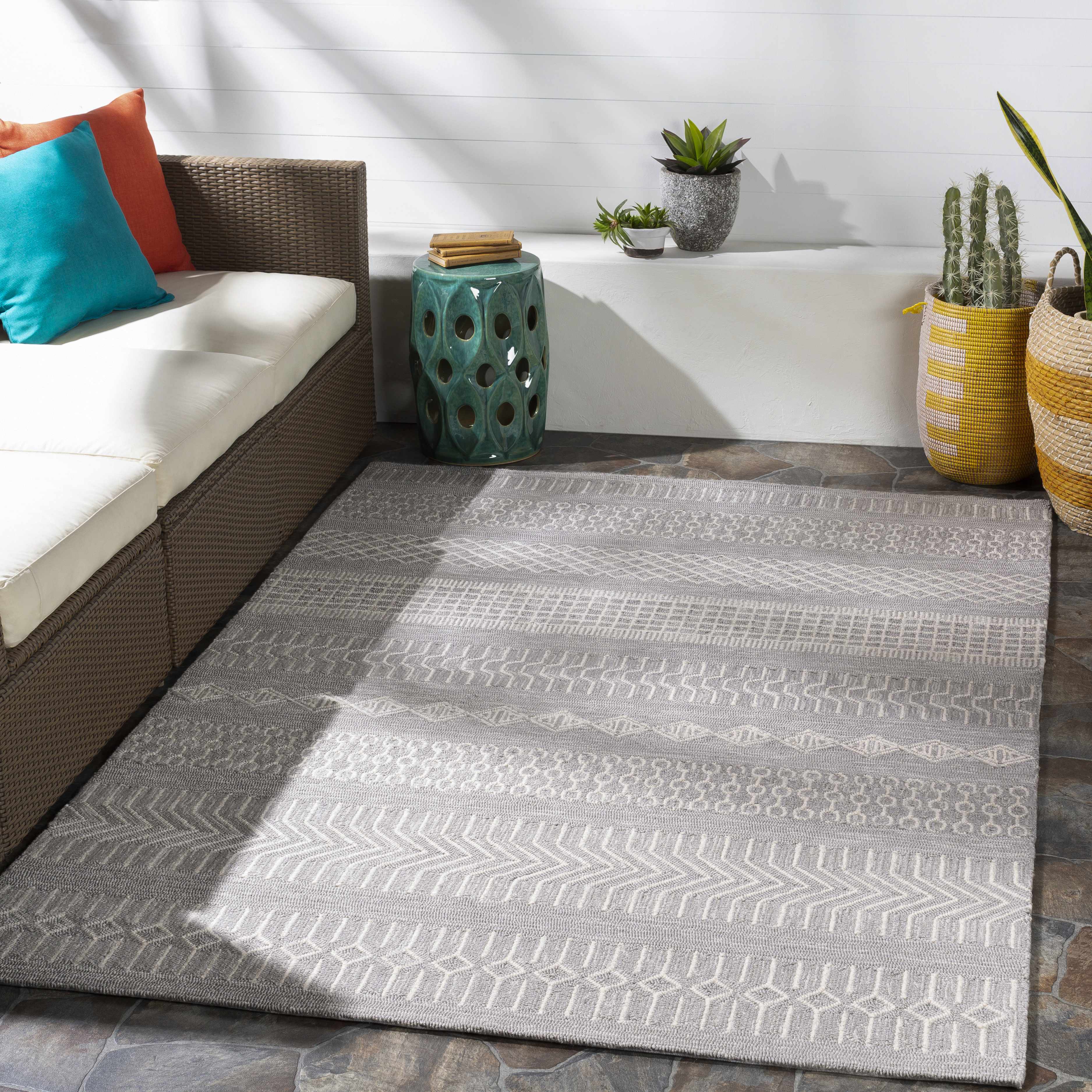 Pewsey Tribal Area Rug - Clearance - Image 2