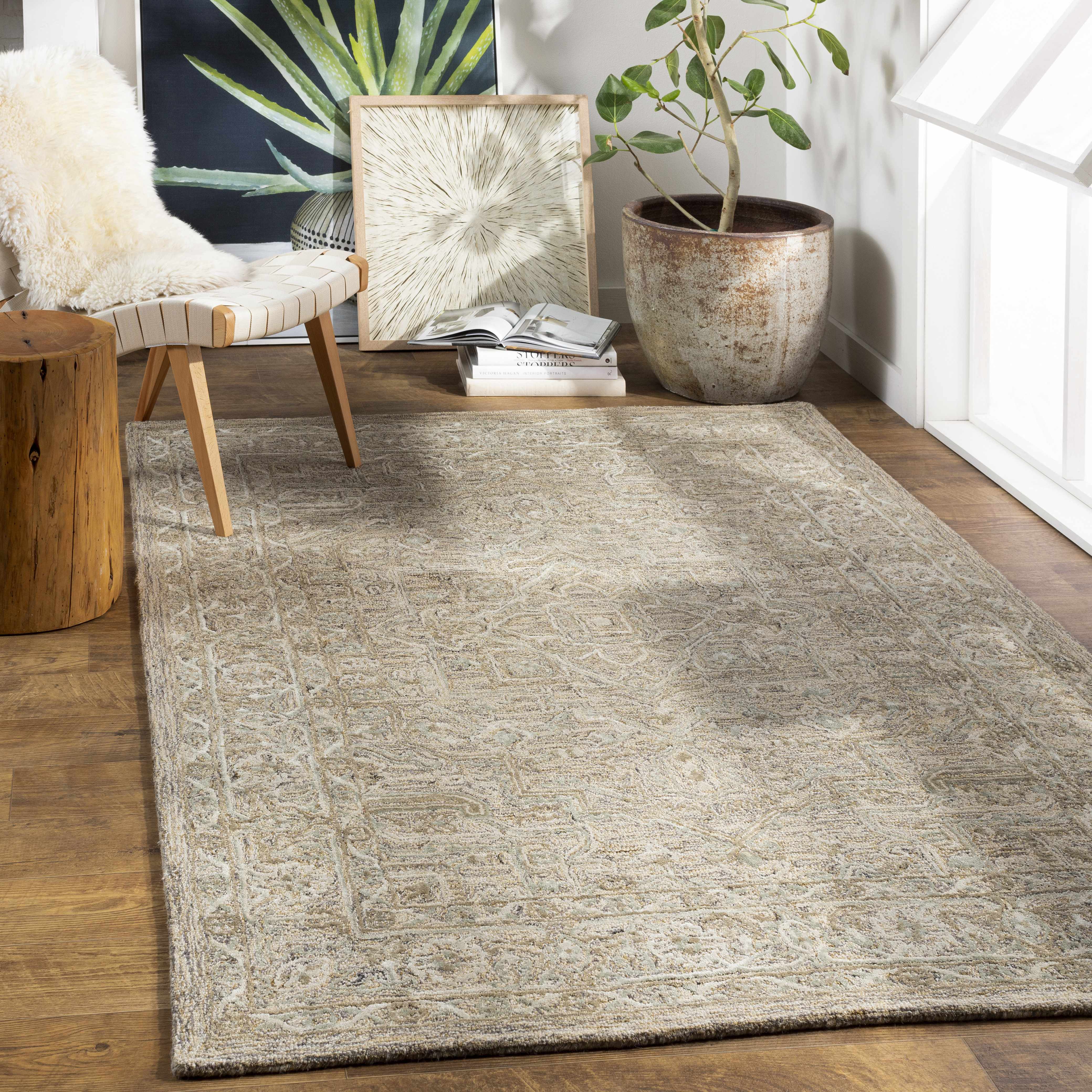 Pharr Wool & Faux Silk Rug - Image 2