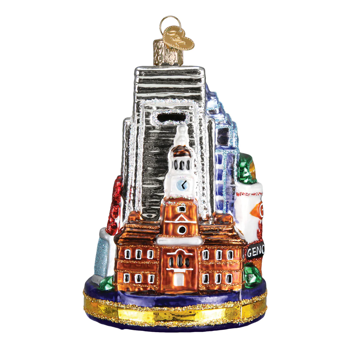 Philadelphia Ornament by Old World Christmas - Image 4