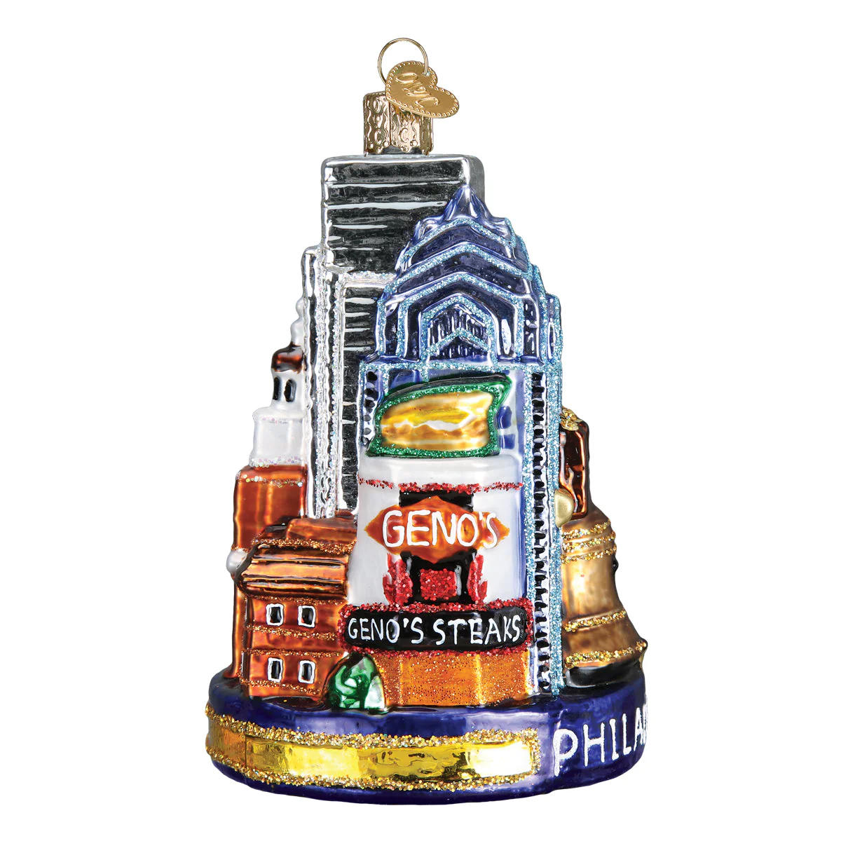 Philadelphia Ornament by Old World Christmas - Image 5