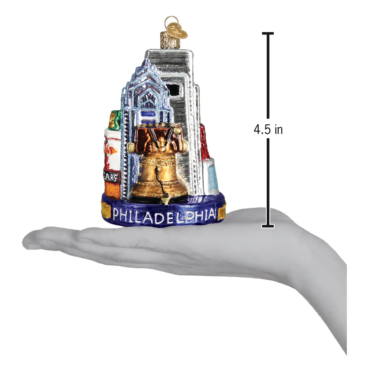 Philadelphia Ornament by Old World Christmas - Image 6