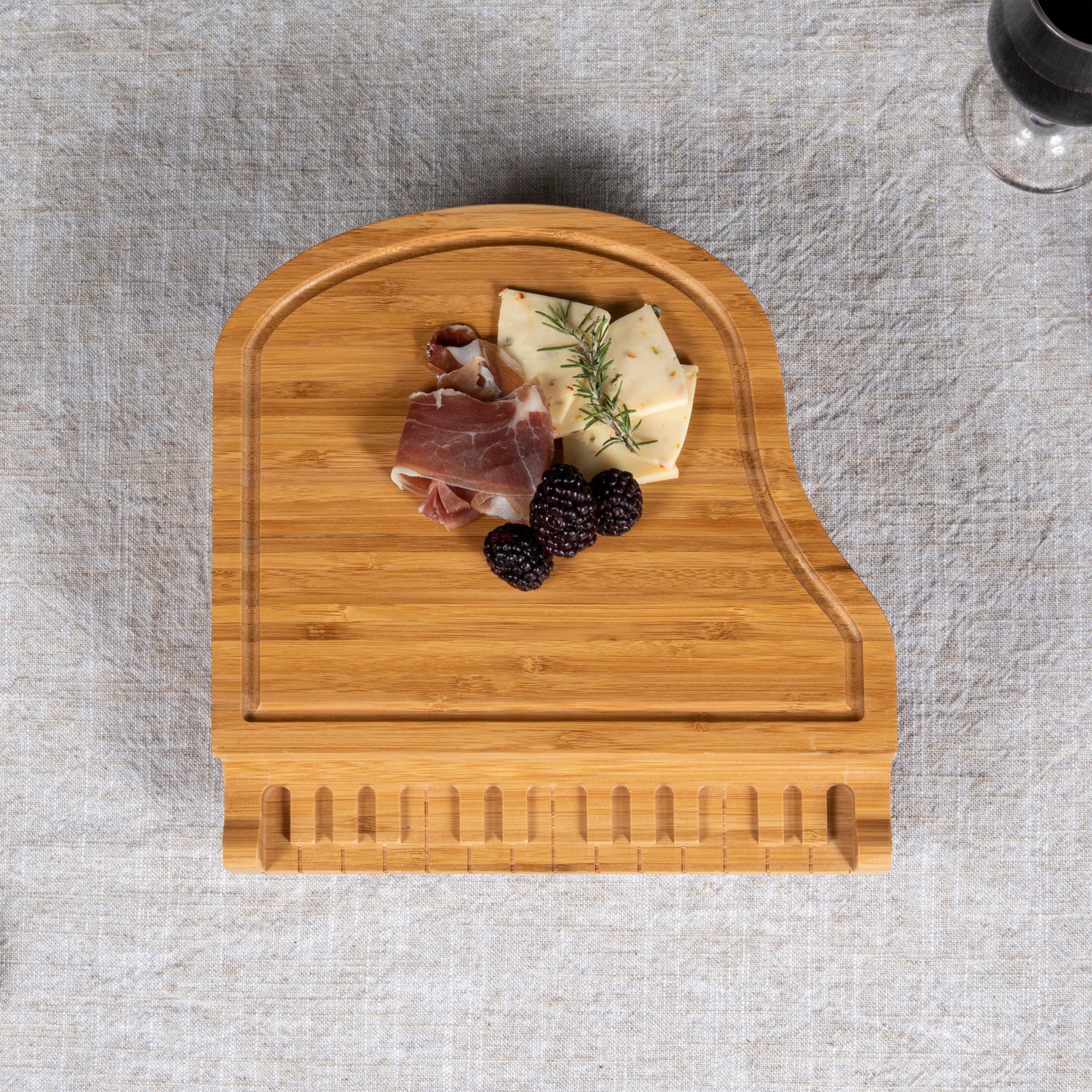 Piano Cheese Cutting Board & Tools Set - Image 2