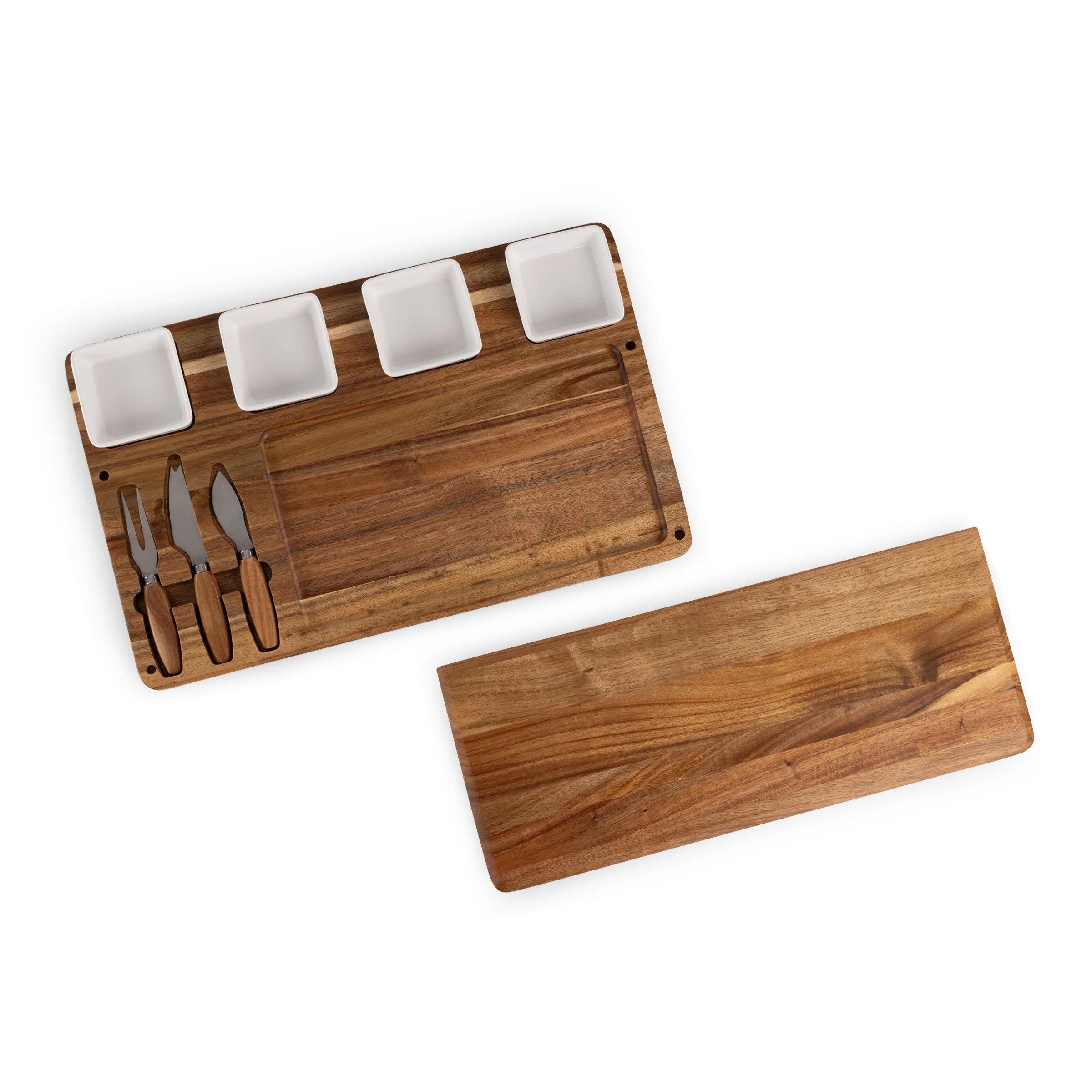 Picada Tapas & Cheese Board Set with Dip Bowls - Image 10