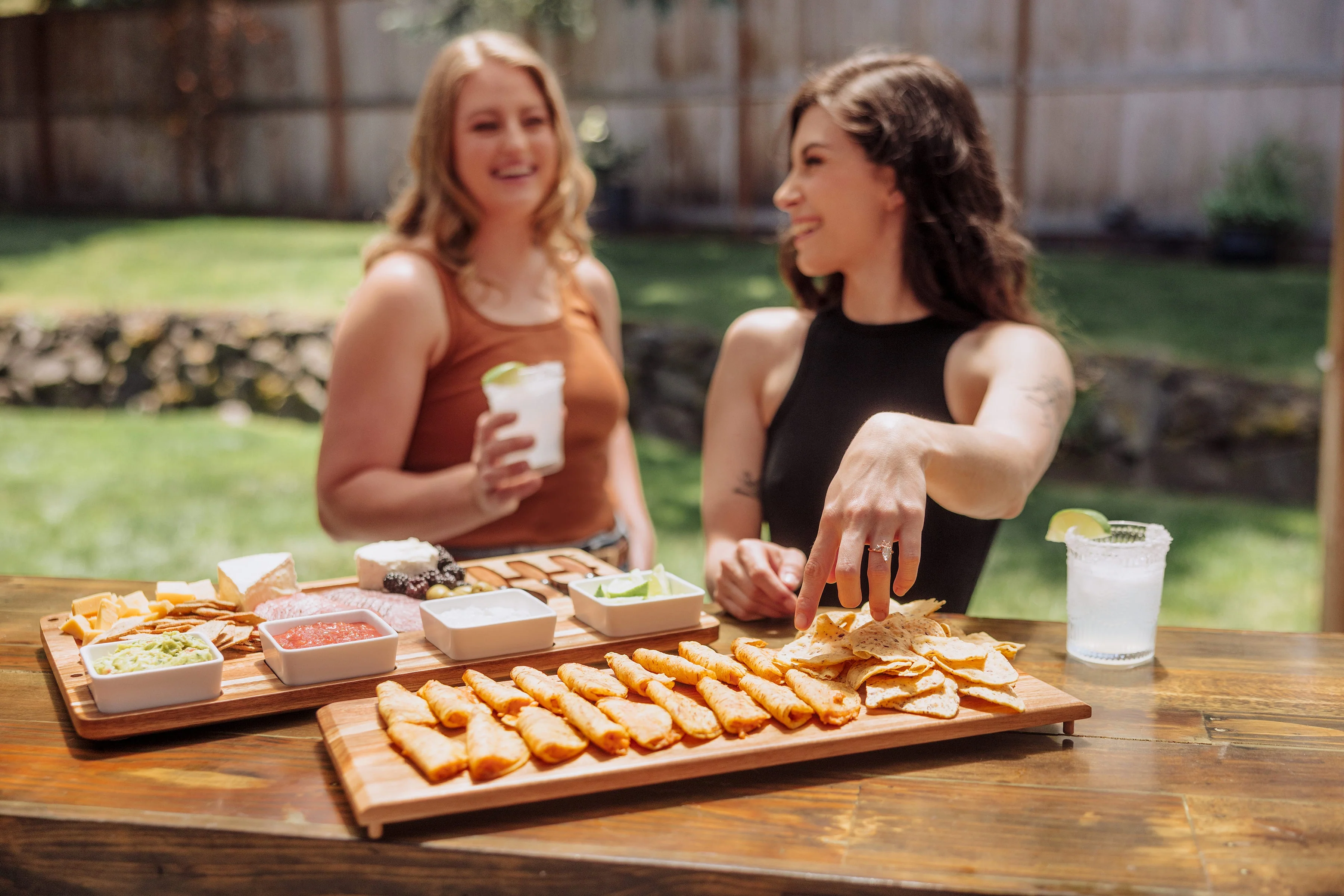 Picada Tapas & Cheese Board Set with Dip Bowls - Image 15