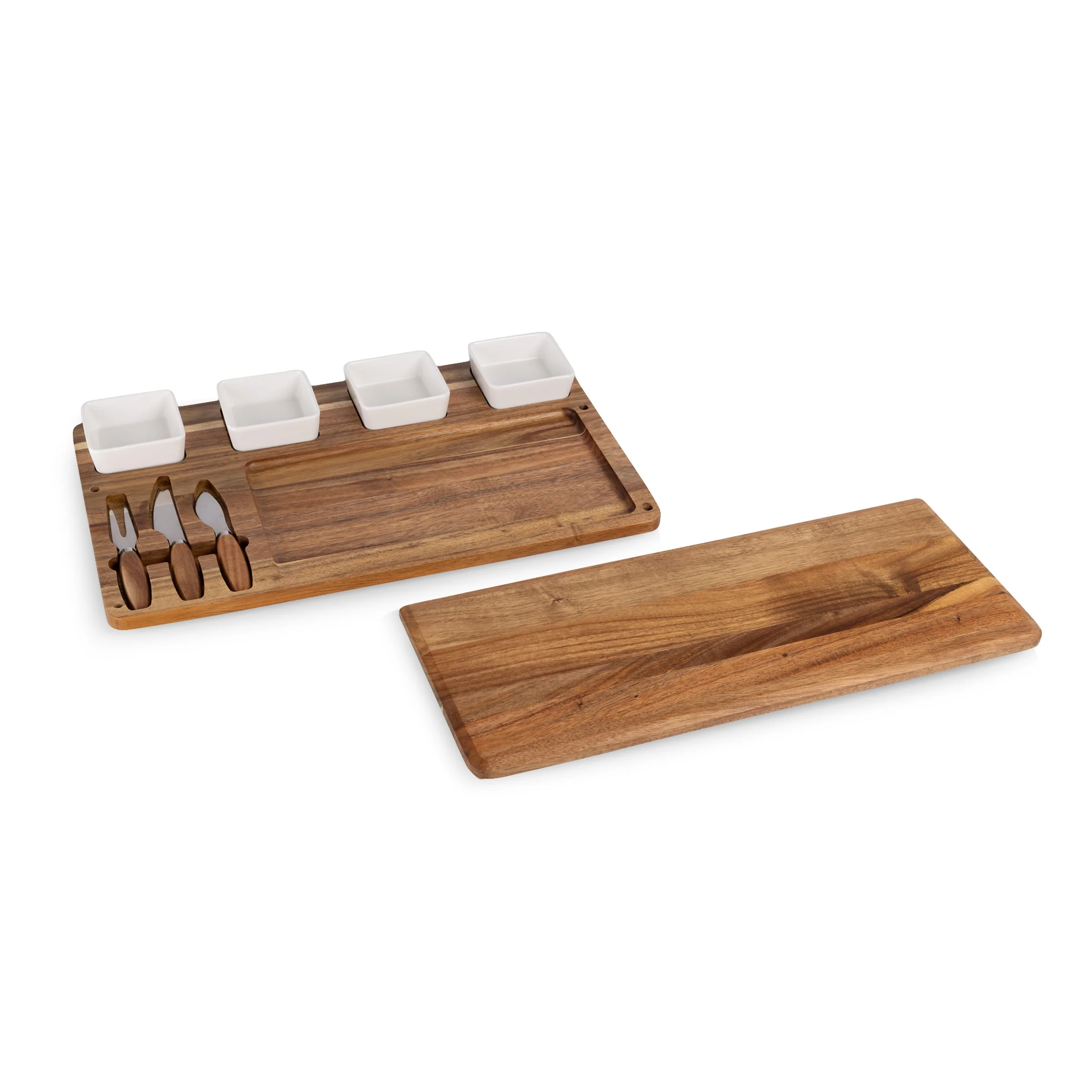 Picada Tapas & Cheese Board Set with Dip Bowls - Image 3