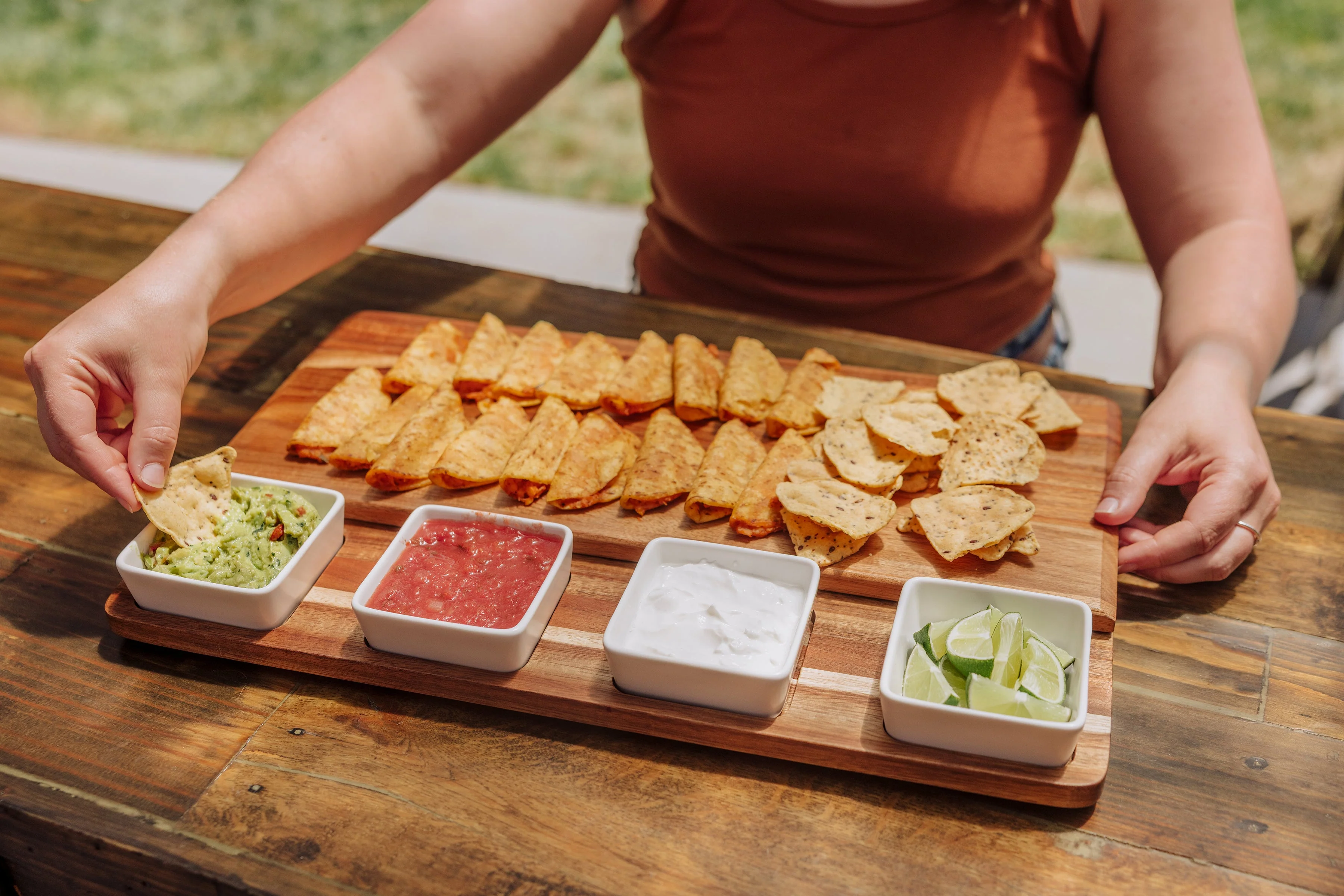 Picada Tapas & Cheese Board Set with Dip Bowls - Image 7