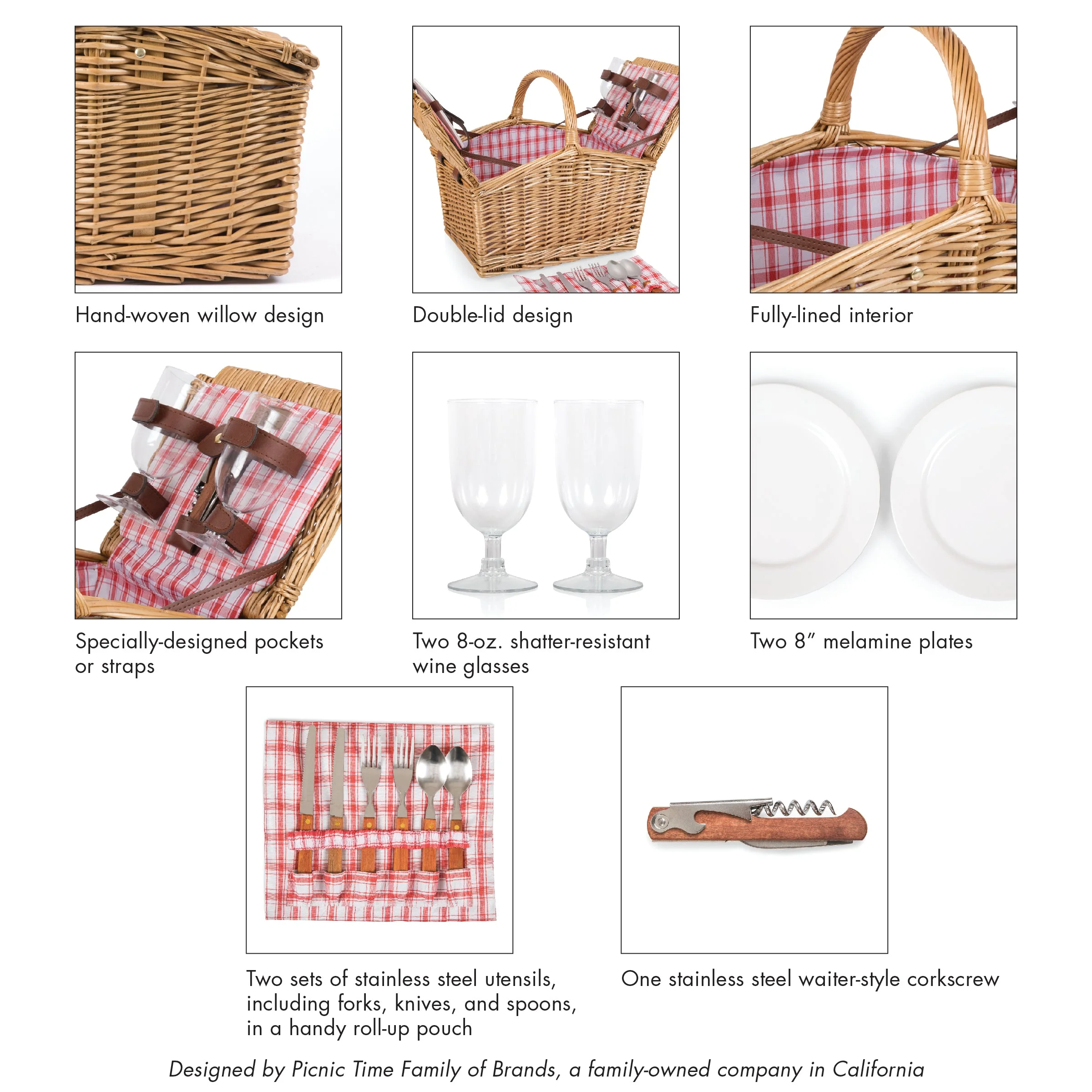 Piccadilly Picnic Basket - Image 62