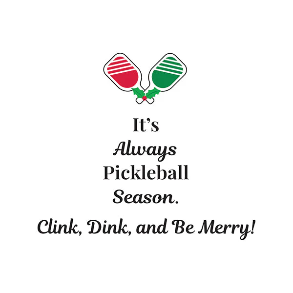 Pickleball Christmas Card - Image 3
