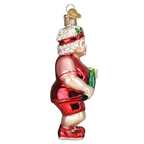 Pickleball Mrs. Claus Ornament - Image 5