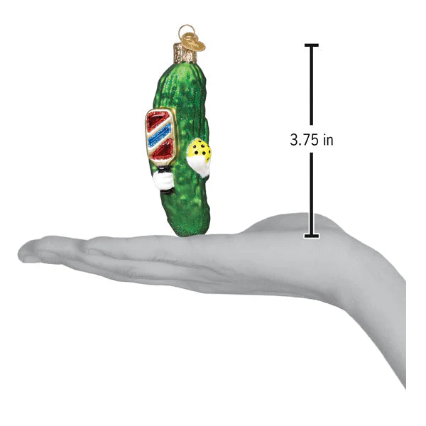 Pickleball Pickle Ornament - Image 6