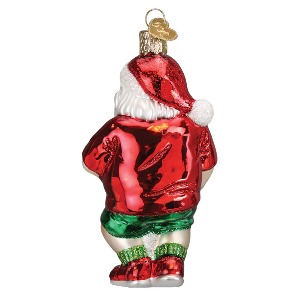 Pickleball Santa Christmas Ornament - Image 4