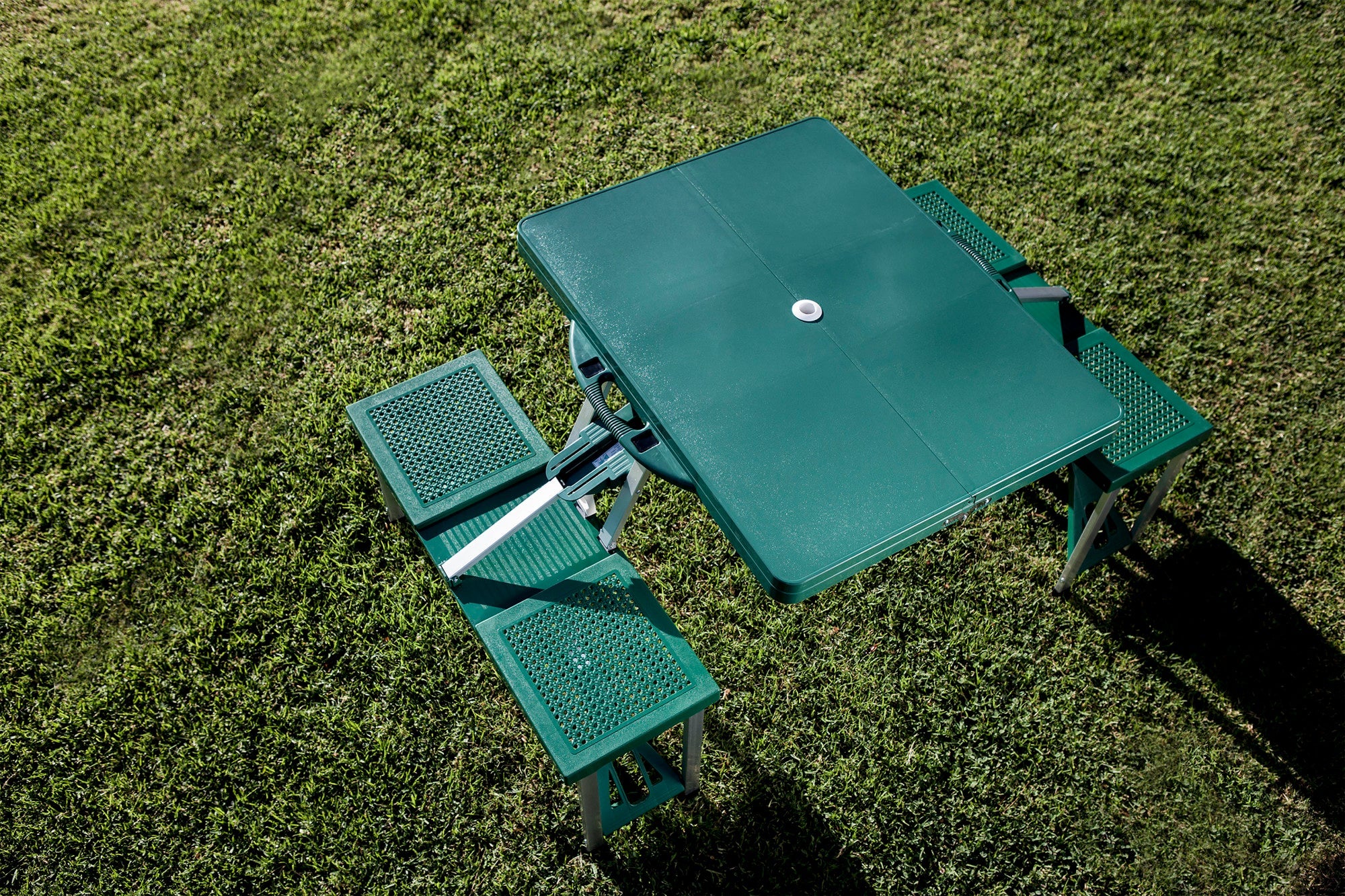 Picnic Table Portable Folding Table with Seats - Image 17