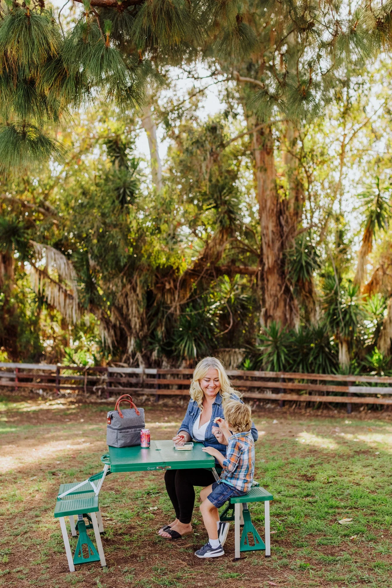 Picnic Table Portable Folding Table with Seats - Image 19