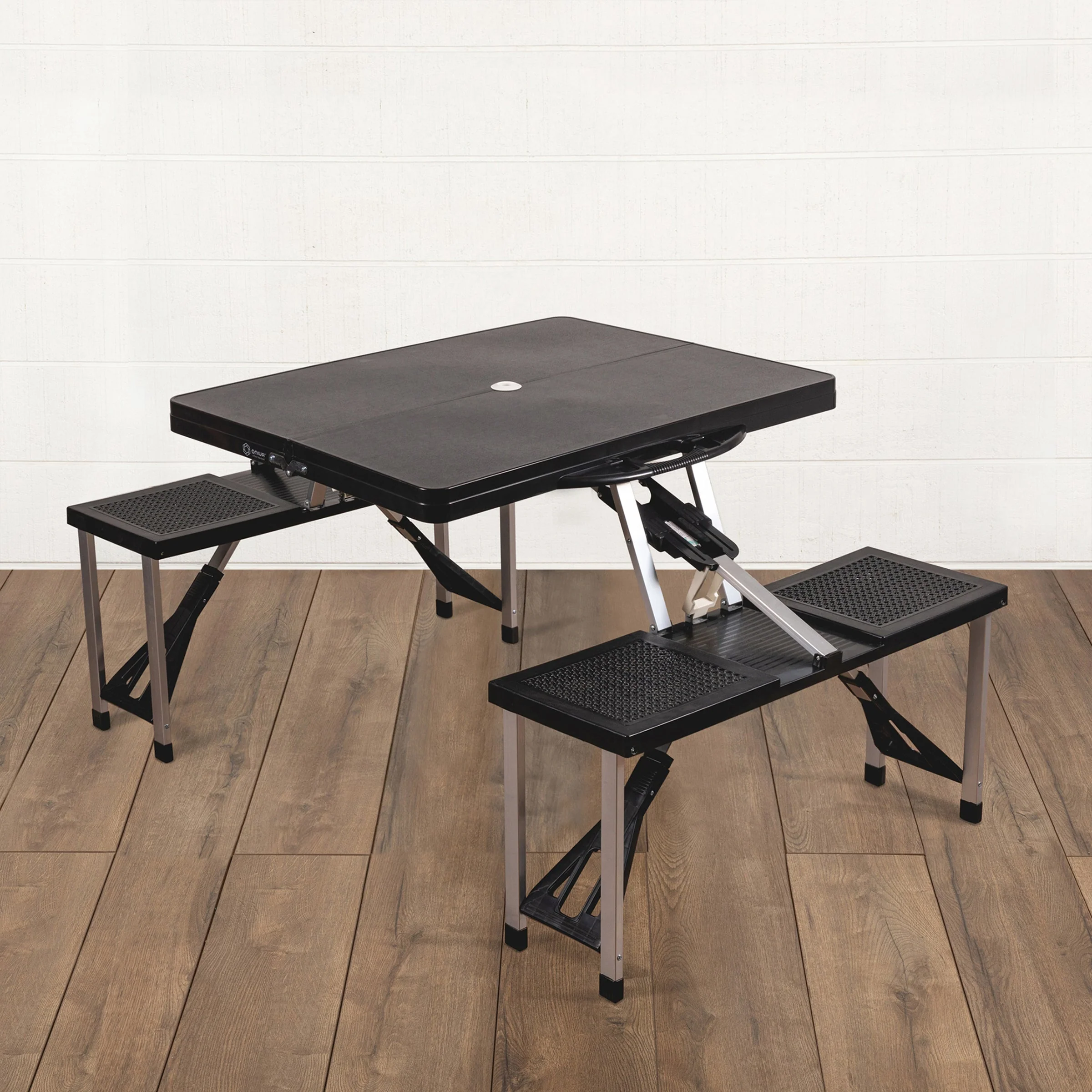 Picnic Table Portable Folding Table with Seats - Image 8