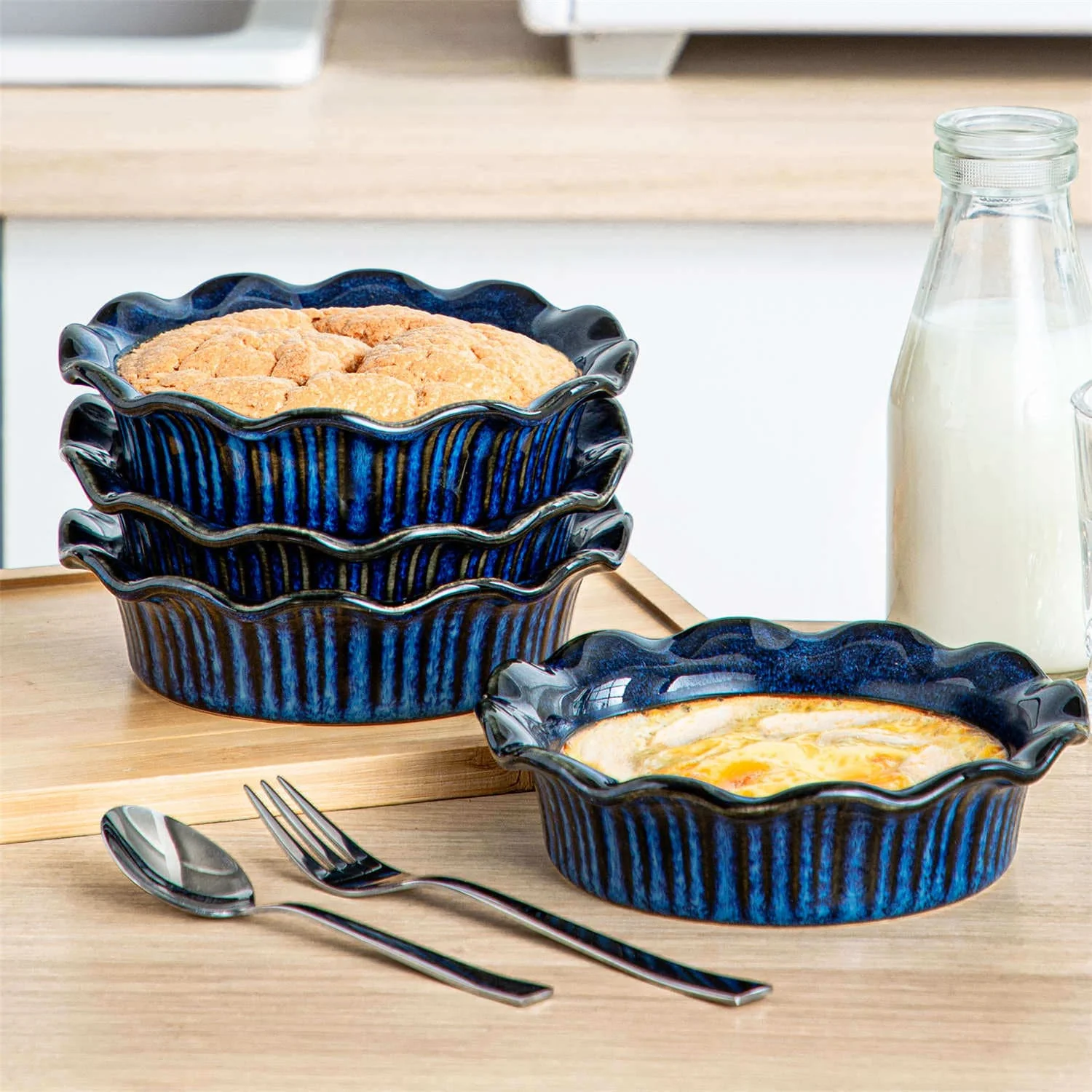 Pie Pan Set of 6 - Image 4
